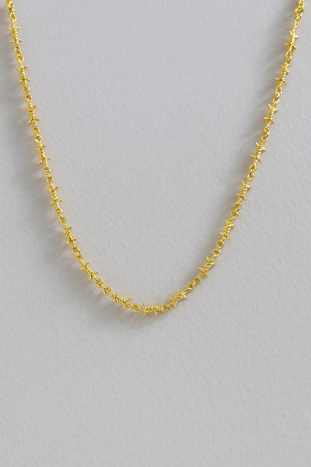 Avah | Recinzione in filo chain in acciaio colato - Oro - mens accessory mens jhewelry necklace for men - Concept Palermo