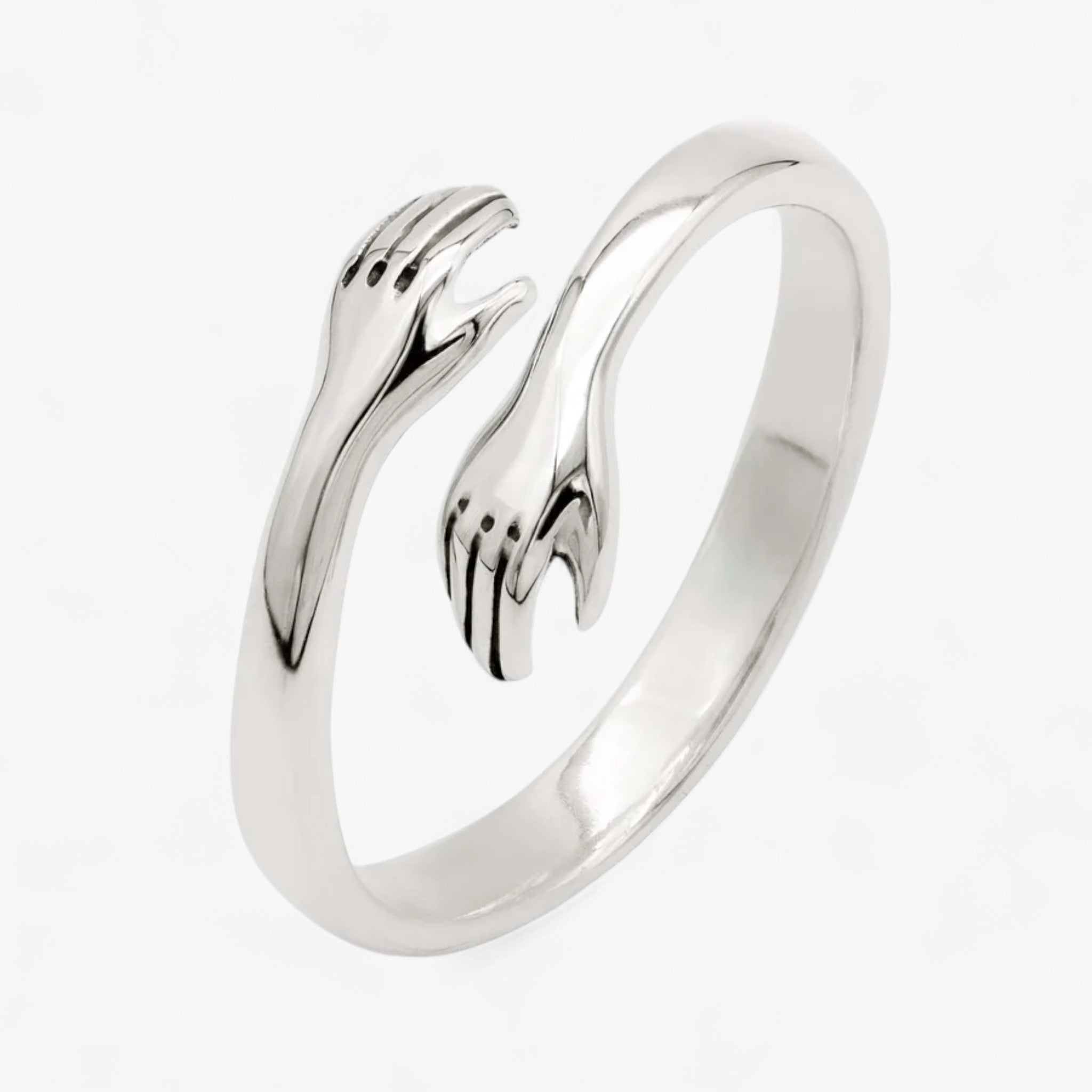 Anello abbraccio - Argento - Ring women ring - Concept Palermo