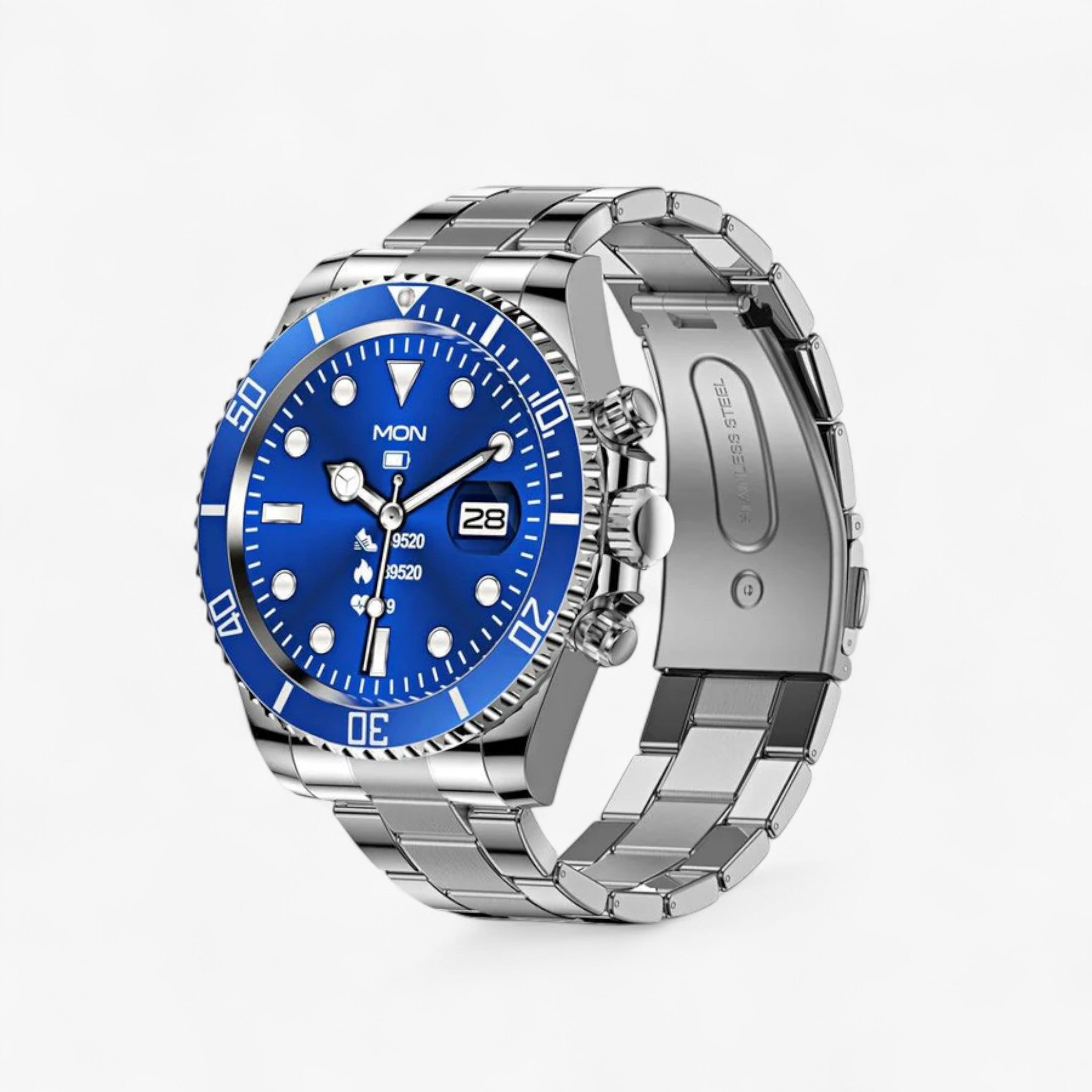 Hulk™ Smartwatch - Elegante con Monitoraggio del Frequenza Cardiaca - Blu - Smart Watches watches wistwatches - Concept Palermo