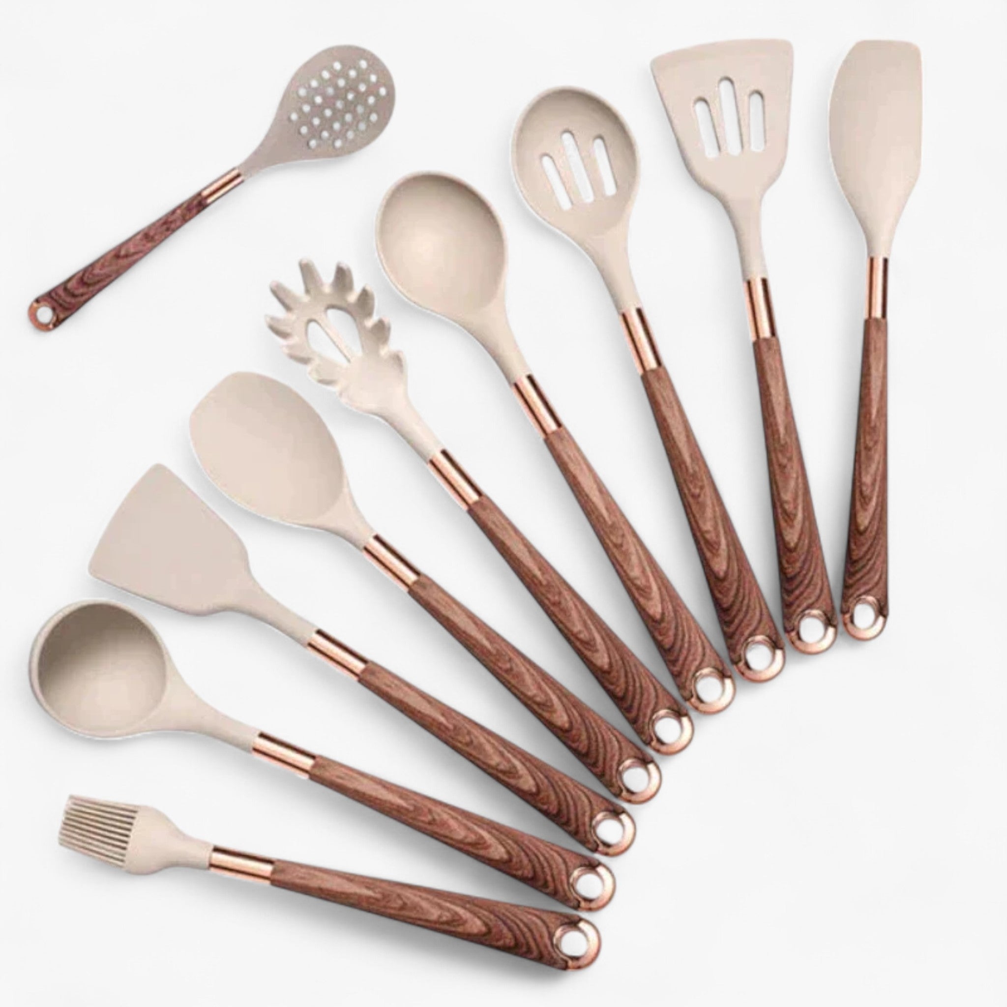 Set di 10 utensili da cucina | Silicone di alta qualità - Carine - - Kitchen Kitchen tools Kitchen tools Set Kitchen Utensils Kitchenware - Concept Palermo