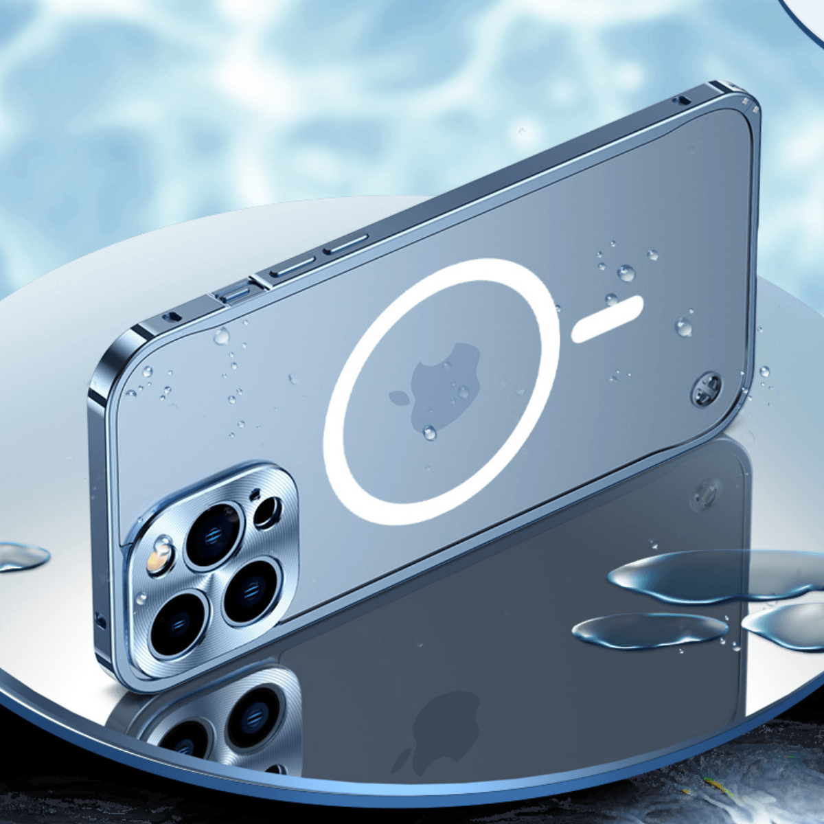 iSafe™ | Custodia in alluminio MagSafe - - iPhone case Luxe iPhone Case - Concept Palermo
