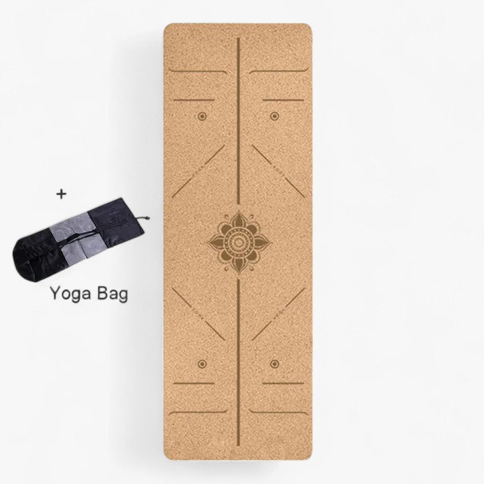 Sofia | Tappetino da yoga in sughero naturale - - yoga mat - Concept Palermo