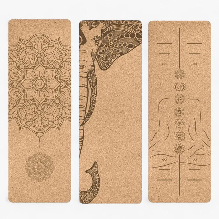 Sofia | Tappetino da yoga in sughero naturale - - yoga mat - Concept Palermo