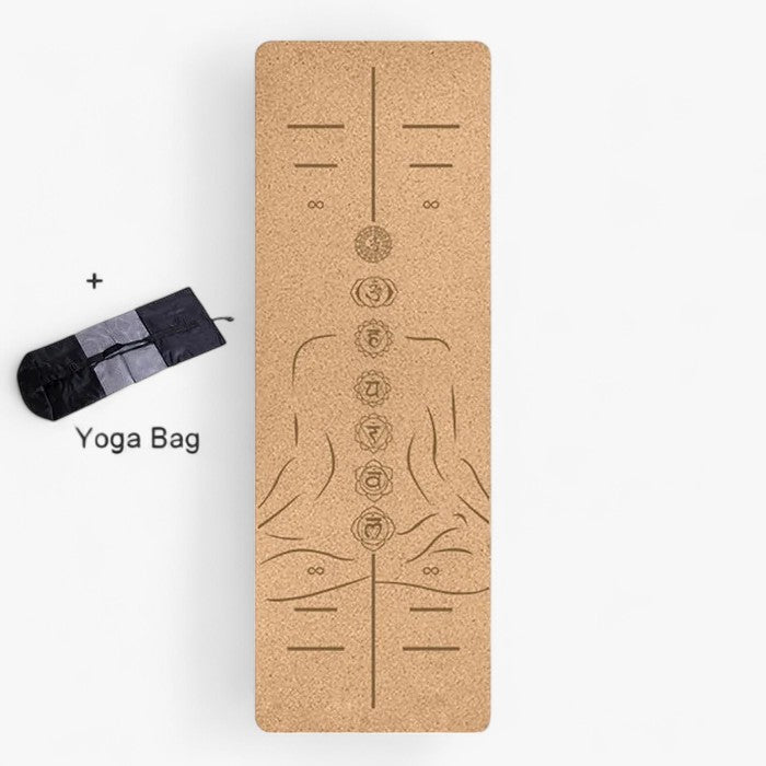Sofia | Tappetino da yoga in sughero naturale - - yoga mat - Concept Palermo