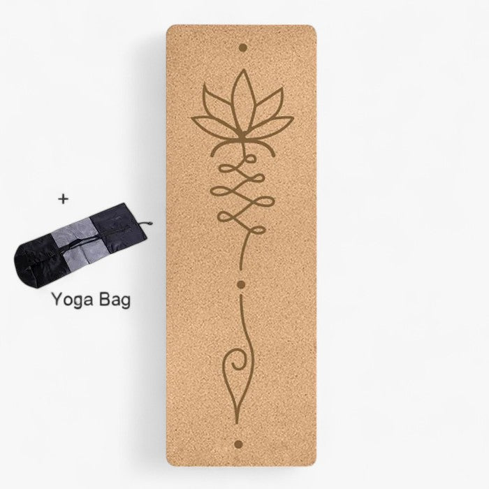Sofia | Tappetino da yoga in sughero naturale - Loto - yoga mat - Concept Palermo