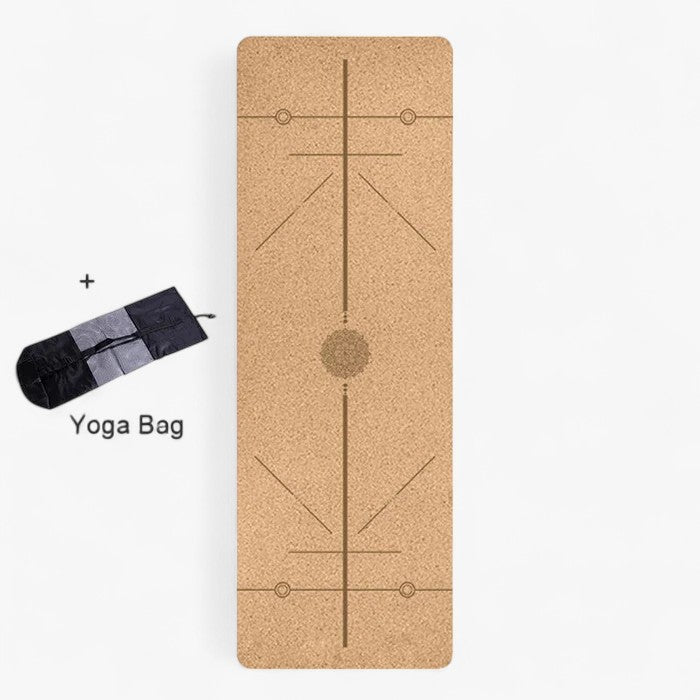 Sofia | Tappetino da yoga in sughero naturale - - yoga mat - Concept Palermo