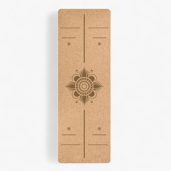Sofia | Tappetino da yoga in sughero naturale - - yoga mat - Concept Palermo