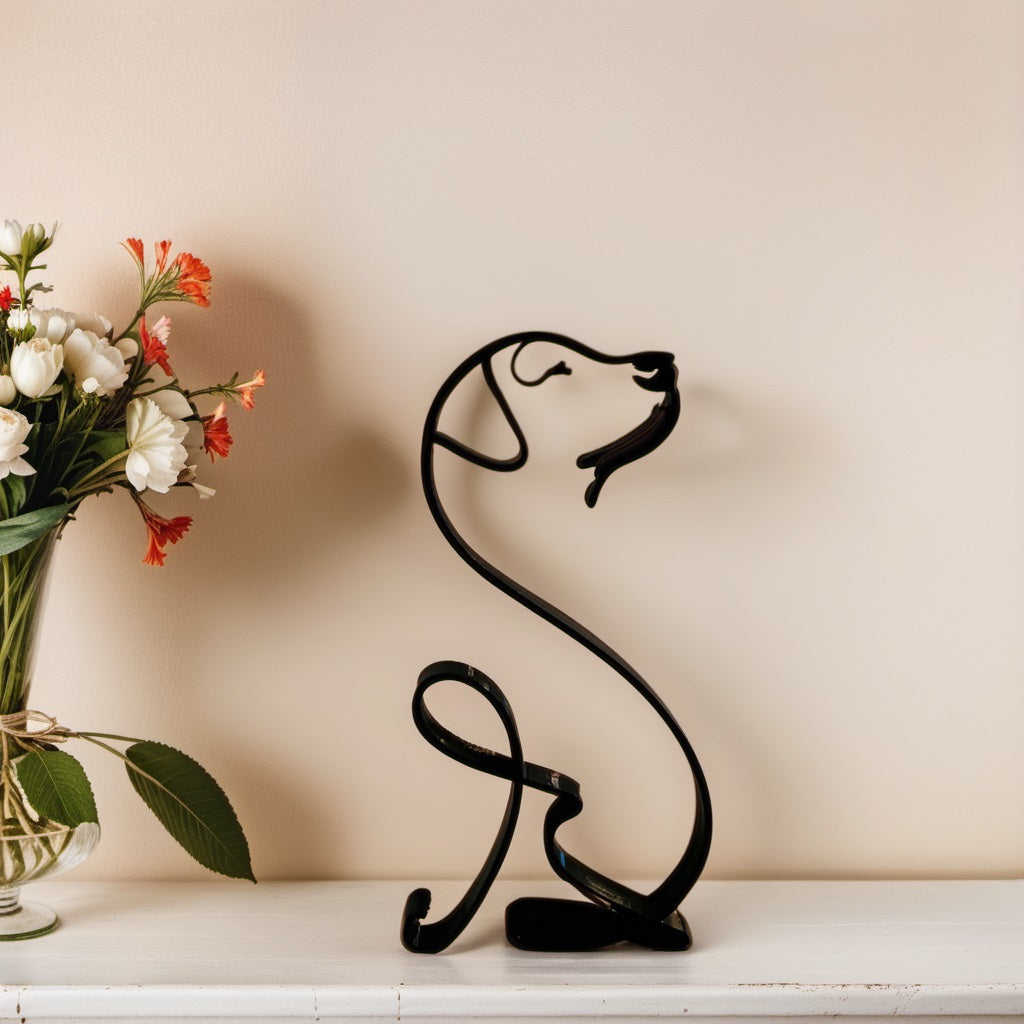Samisa - Sculture astratte di cani - Labrador Retriever - showvariant - Concept Palermo