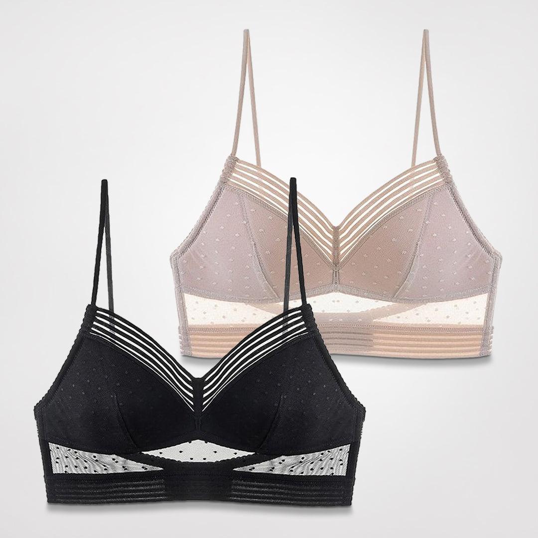 Reggiseno con effetto lifting per il basso della schiena (1+1 gratis) - Nero e beige - bra lingerie - Concept Palermo