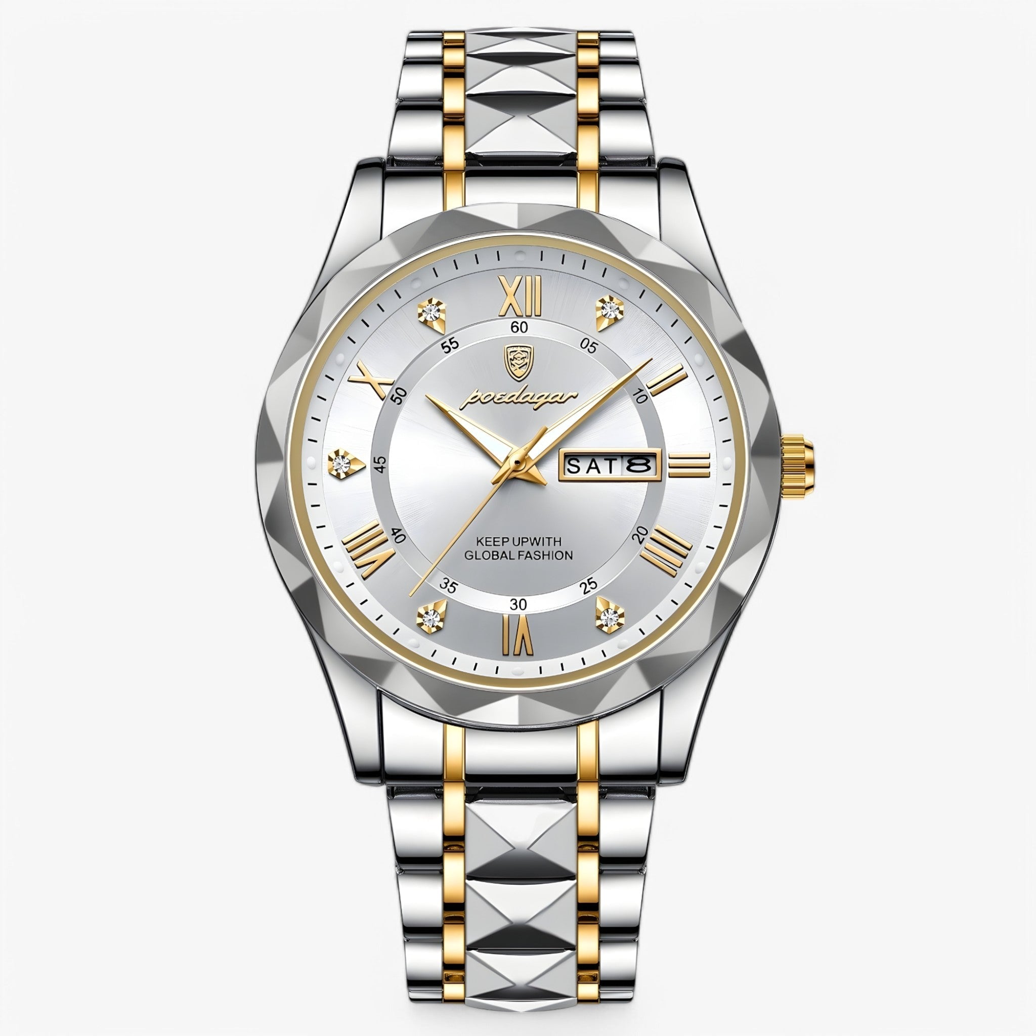 Livio™ | Orologi da polso di lusso per uomini - Bianco Argento (Ancora 7 pezzi) - watches WATCHES FOR MEN wistwatches - Concept Palermo