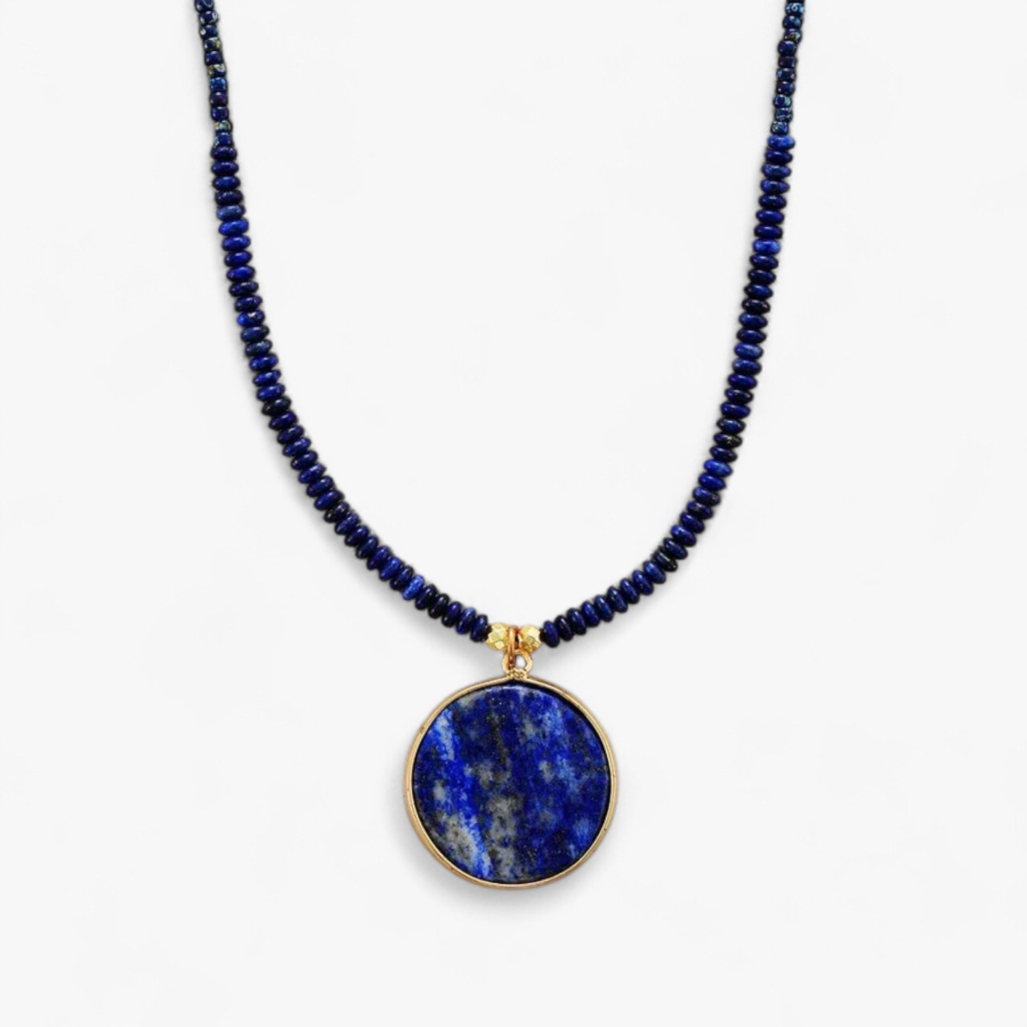 Collana Ronda in Lapislazzuli Curativo MidnightMoon
