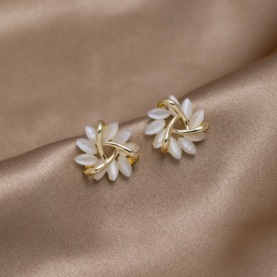 Orecchini di opale d'oro - - earrings GLAMOROUS Specialoccasionjewelry - Concept Palermo