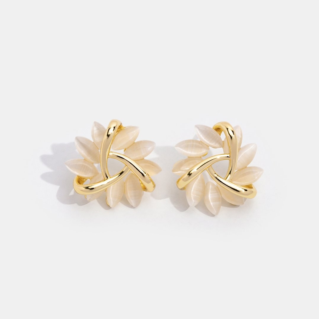 Orecchini di opale d'oro - - earrings GLAMOROUS Specialoccasionjewelry - Concept Palermo