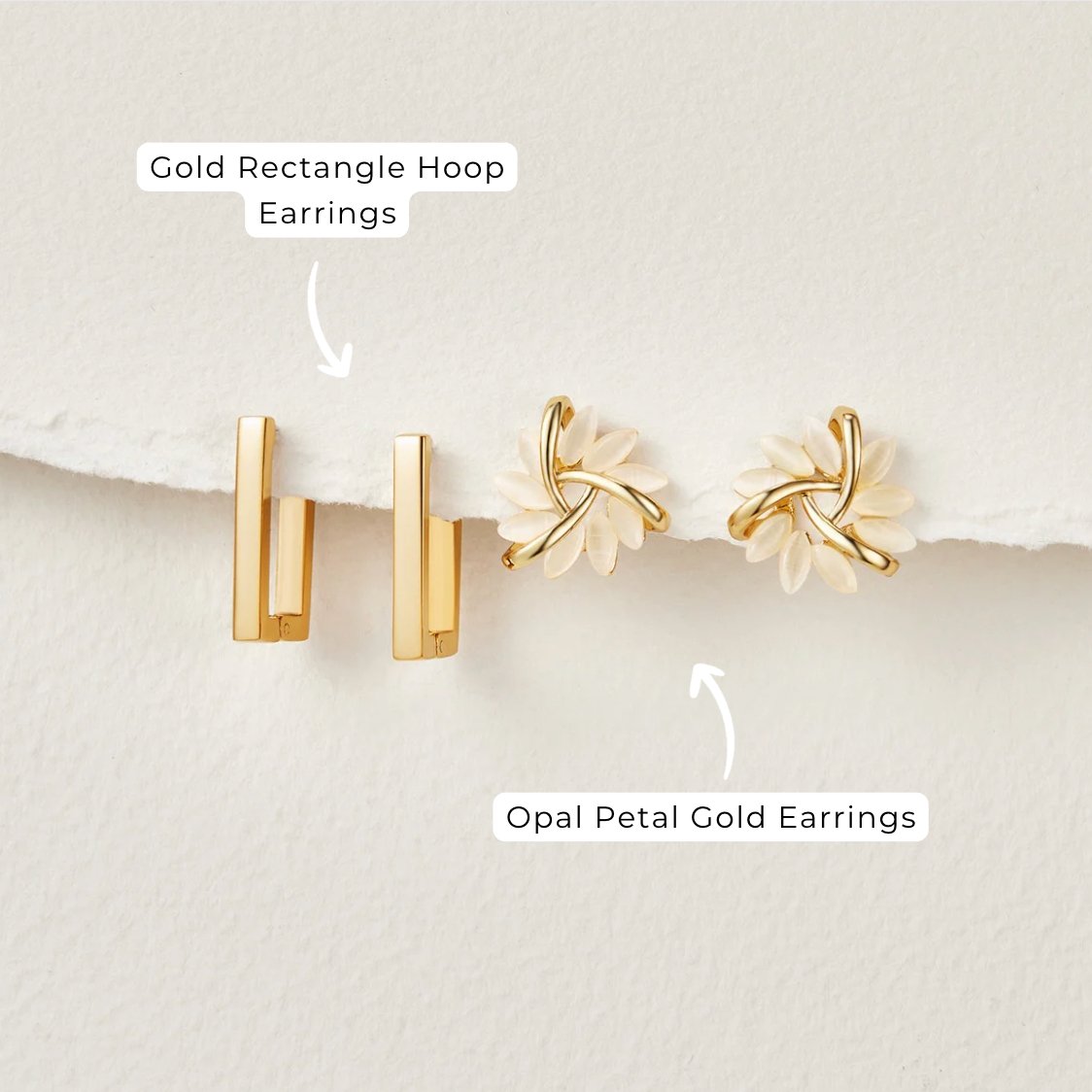 Orecchini di opale d'oro - - earrings GLAMOROUS Specialoccasionjewelry - Concept Palermo