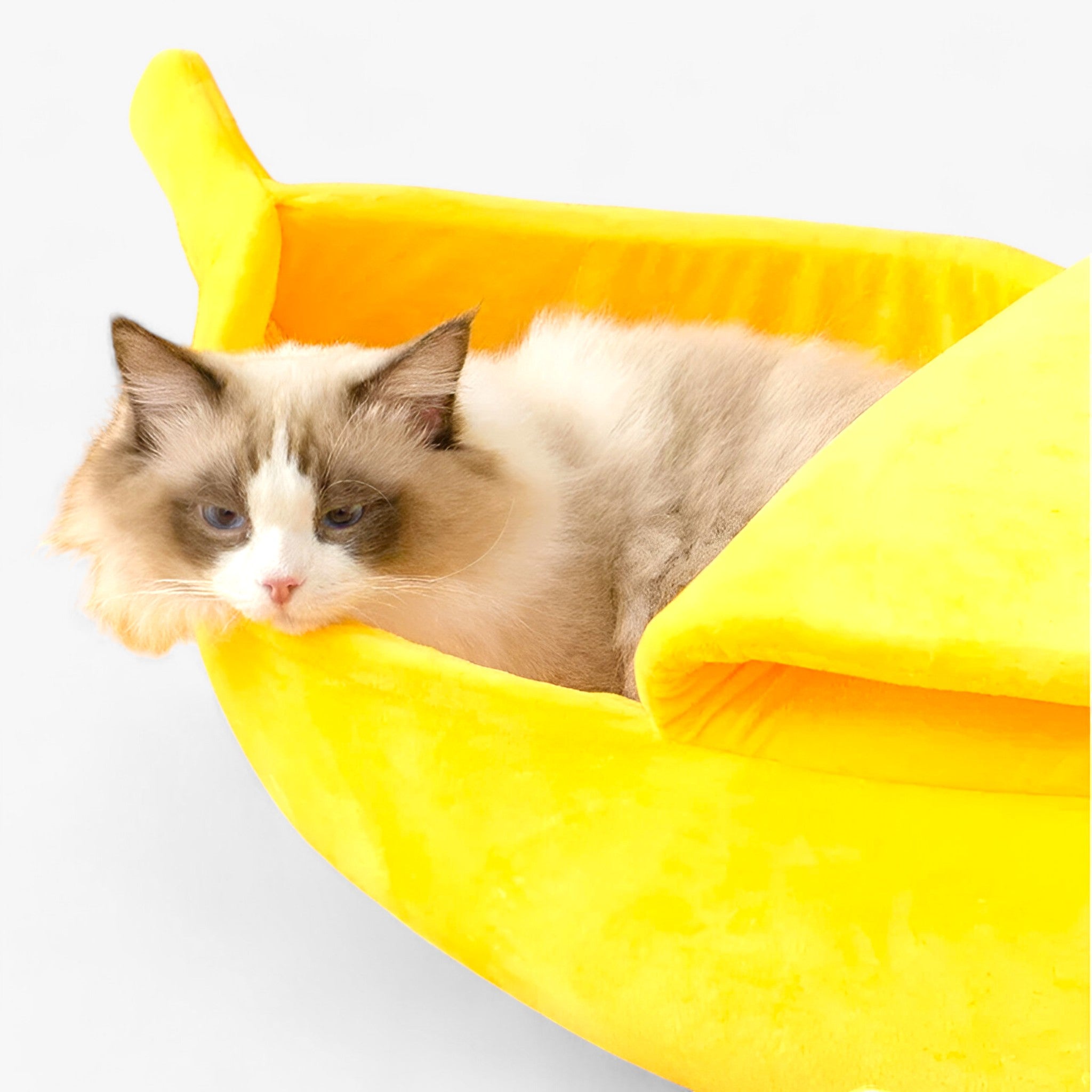 Luna | Letto per gatti a forma di banana - Riparo accogliente per il tuo amico peloso - - cat bed dog bed pet bed WOMEN - Concept Palermo