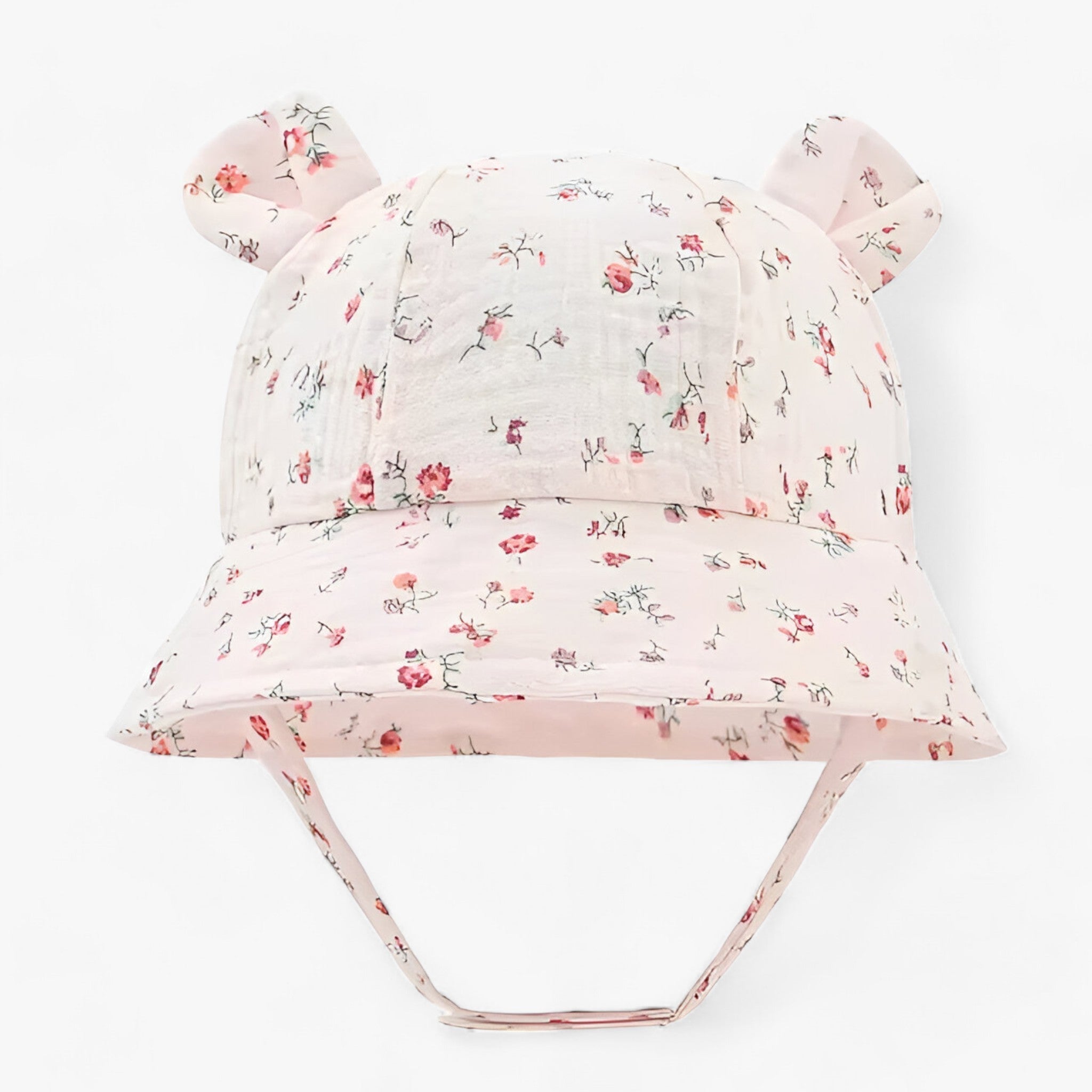 Adele | Charmante Cappello da Sole per Bambino - Ideale per Proteggere durante le Avventure all'Aperto - Floreale E - baby hat hat for baby Sun Hats - Concept Palermo