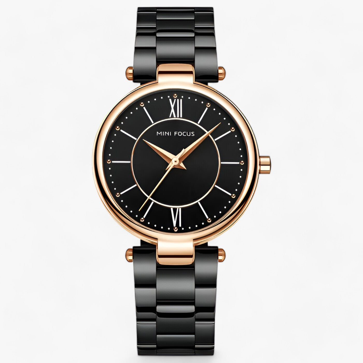 ALICE | Orologio al Quarzo Stiloso - Design Trendy e Versatile - Nero - watch for women watches women watch wrist watches for women - Concept Palermo