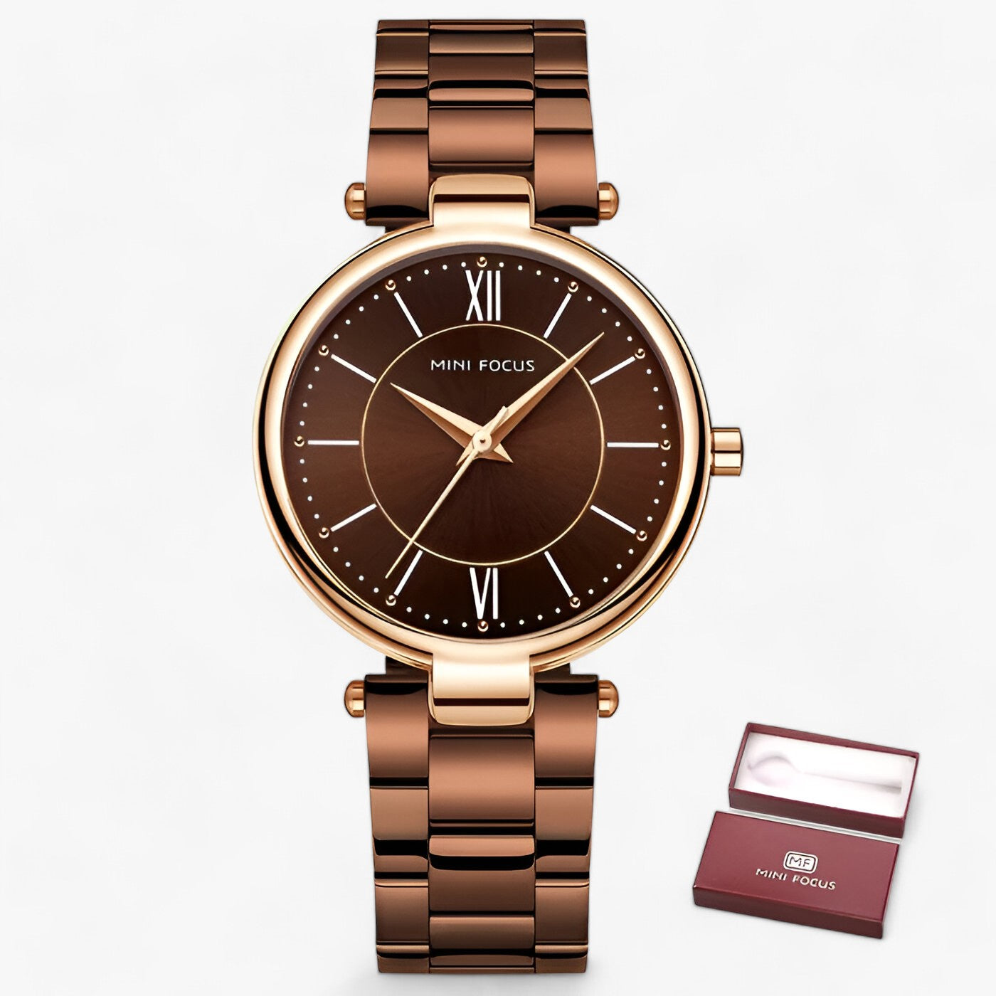 ALICE | Orologio al Quarzo Stiloso - Design Trendy e Versatile - Scatola per caffè - watch for women watches women watch wrist watches for women - Concept Palermo