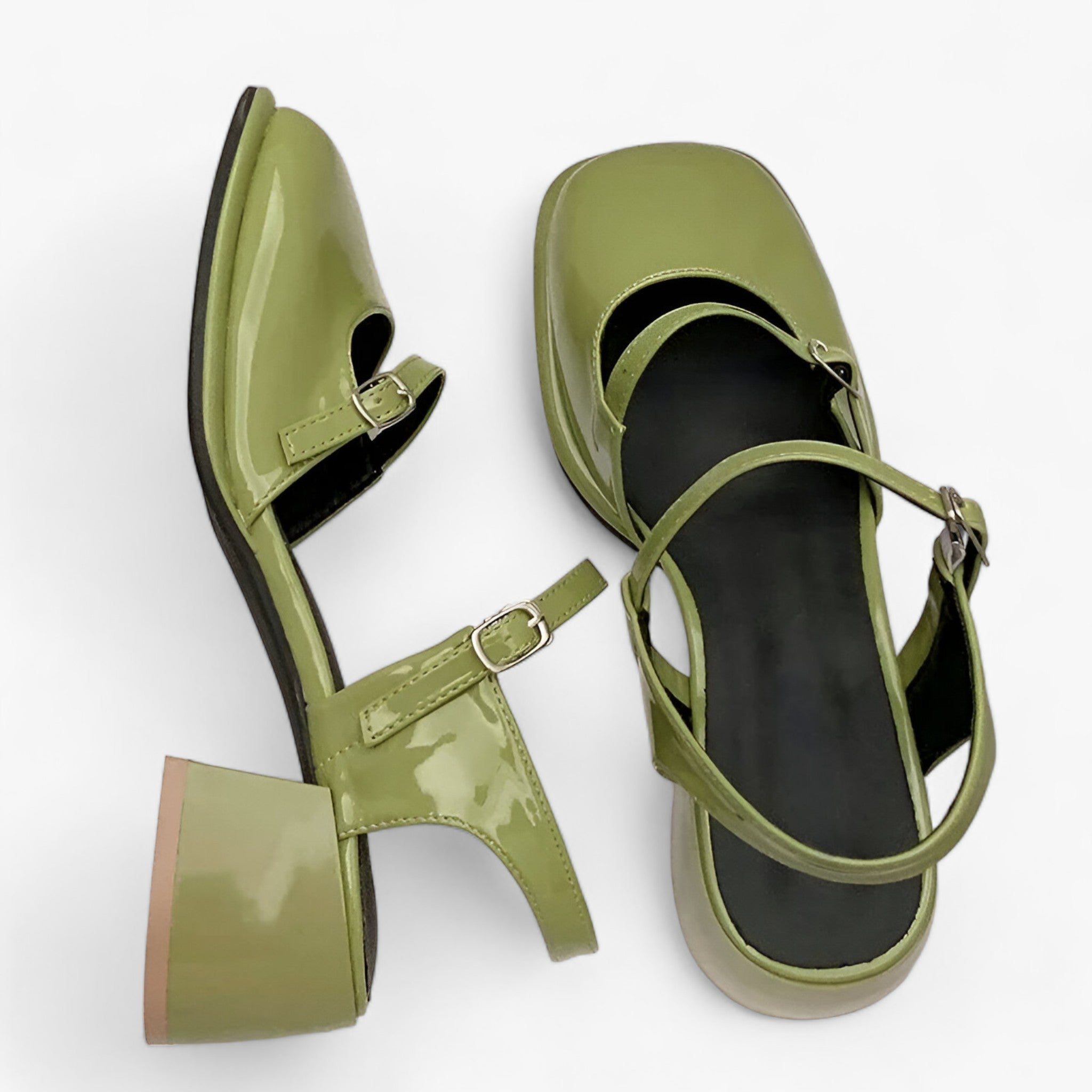 Sandali Antiscivolo a Punta Tonda SUNNY per Donne - Unisci Comfort e Stile! - Verde - WOMEN women sandals - Concept Palermo