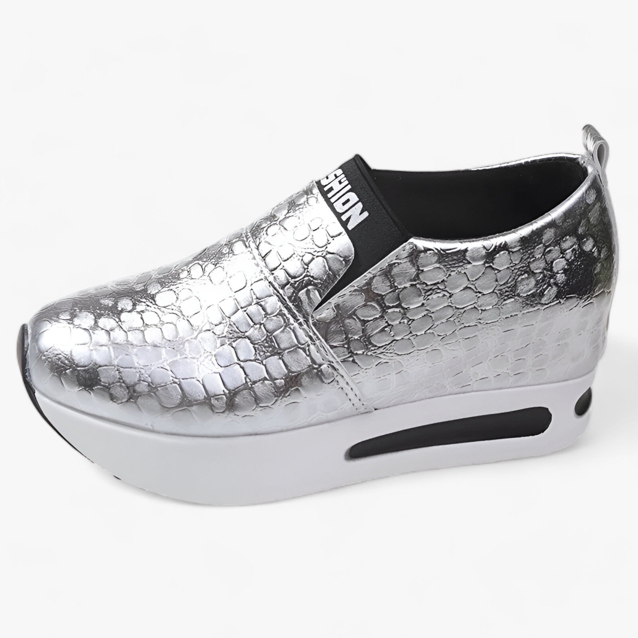 ARGENT | Sneakers con Piattaforma Chic e Confortevoli – Il Perfetto Equilibrio tra Stile e Benessere - Argento - WOMEN - Concept Palermo