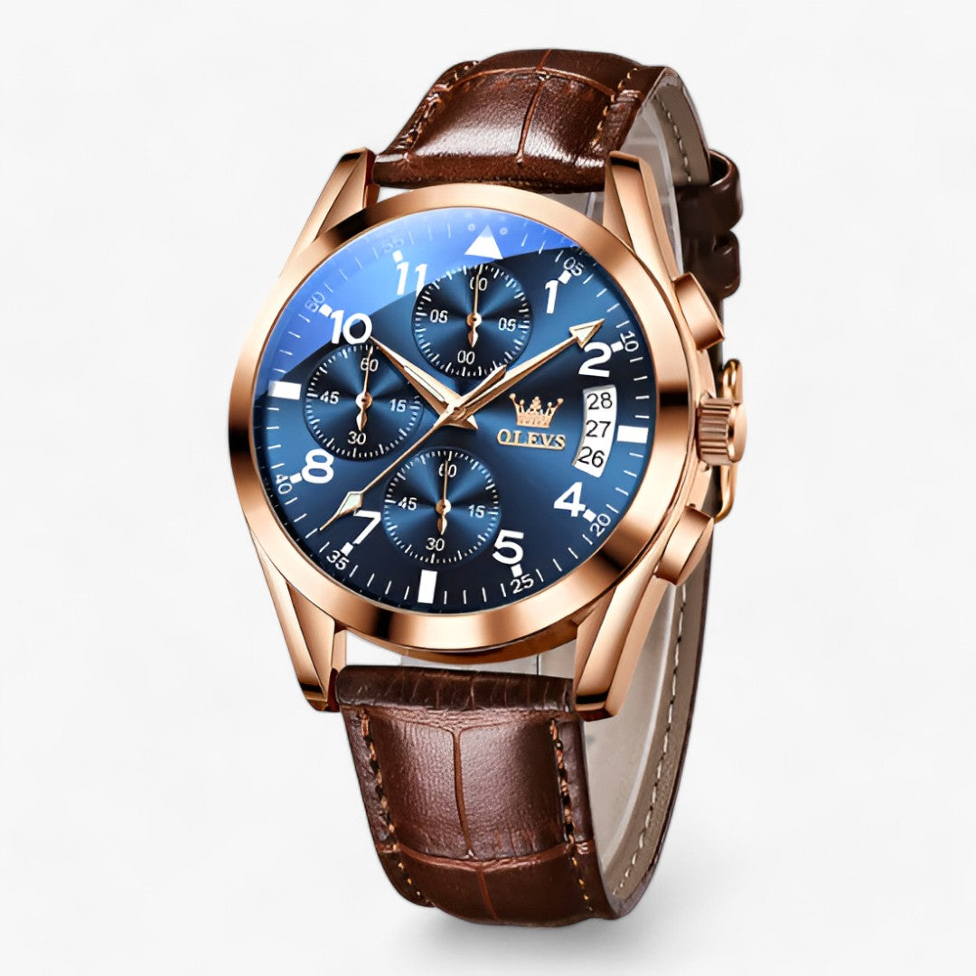 Vanguard | Orologio al Quarzo Lysende - Elegante e Impermeabile - Blu - - Concept Palermo