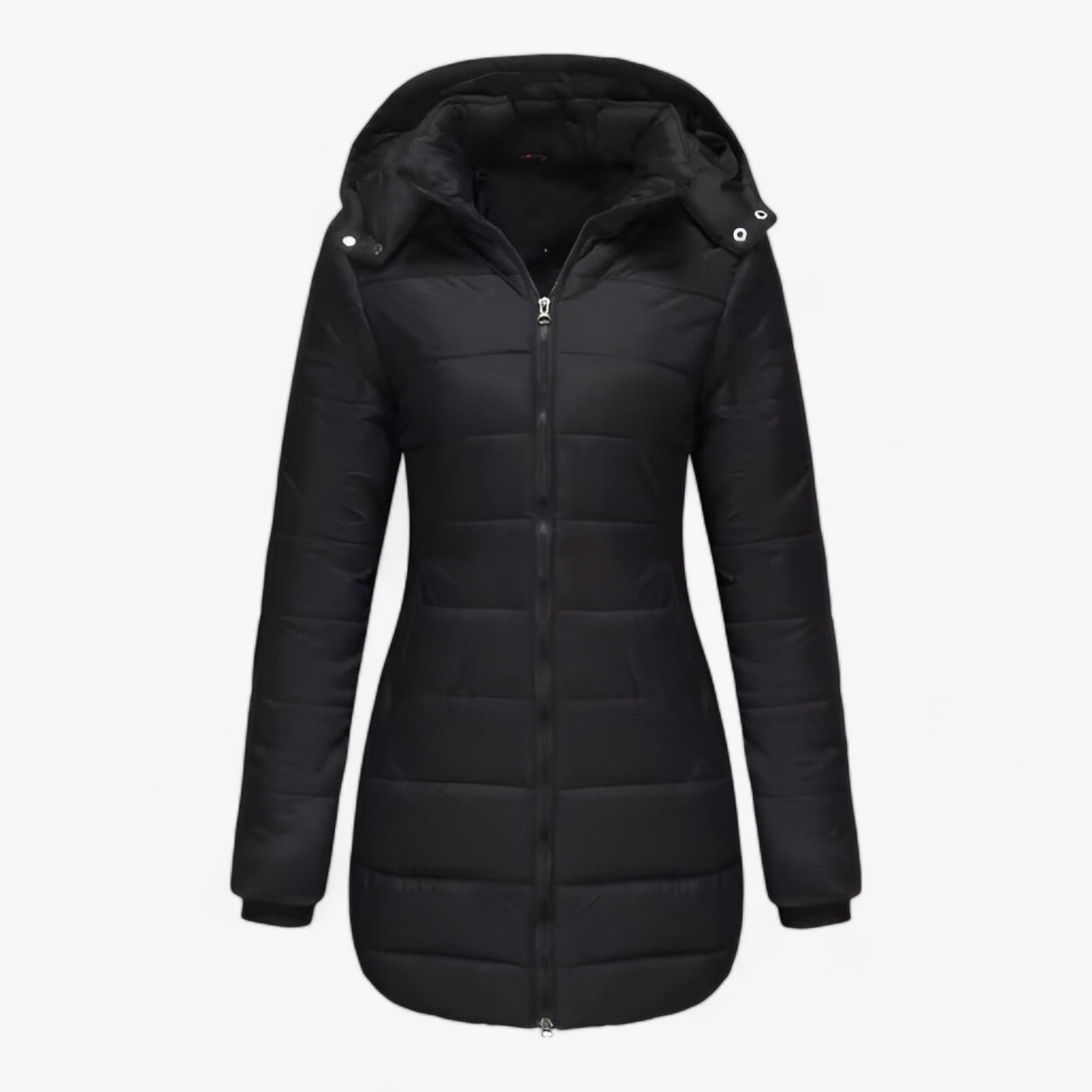 Elena | Parka Lunga con Cappuccio - Calore Estremo per l'Inverno - Nero - Autumn And Winter winter jacket Winter jacket men Winter jacket women - Concept Palermo