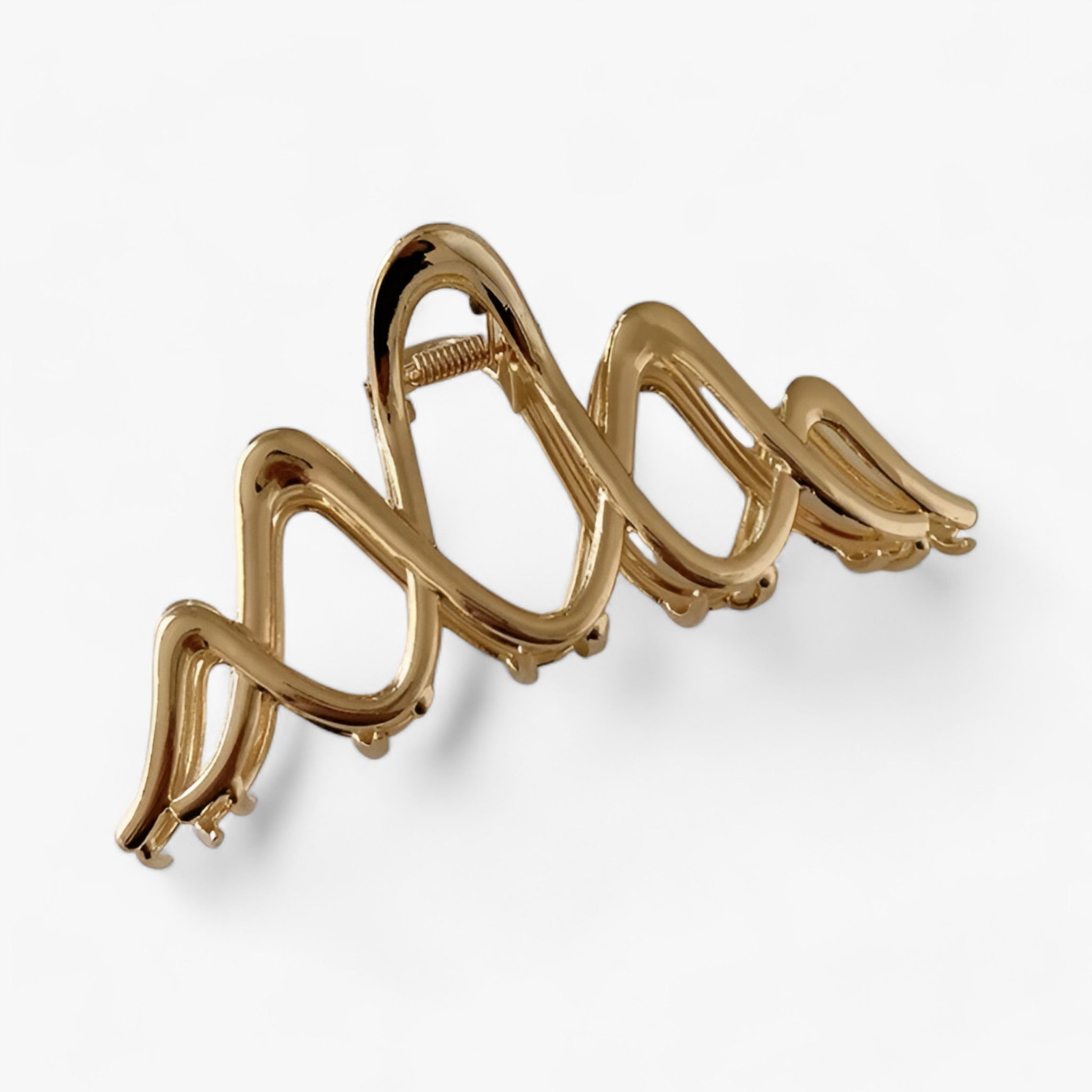 ELEGANTE | Fermaglio per capelli geometrico - Eleganza per il tuo look da parrucchiere - Oro - hair clips WOMEN - Concept Palermo