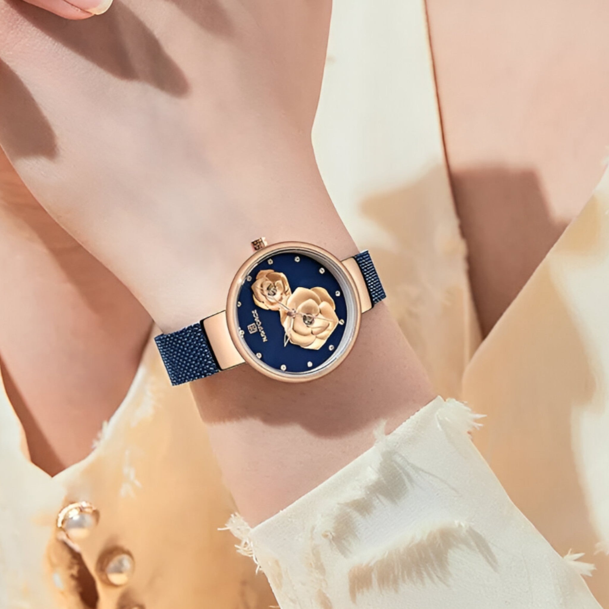 LUXETIME | Orologio in Acciaio Inox con Maglia Singapore - Eleganza Senza Tempo per Ogni Occasione - - accessories women Gifts for women women women watch wrist watches for women - Concept Palermo