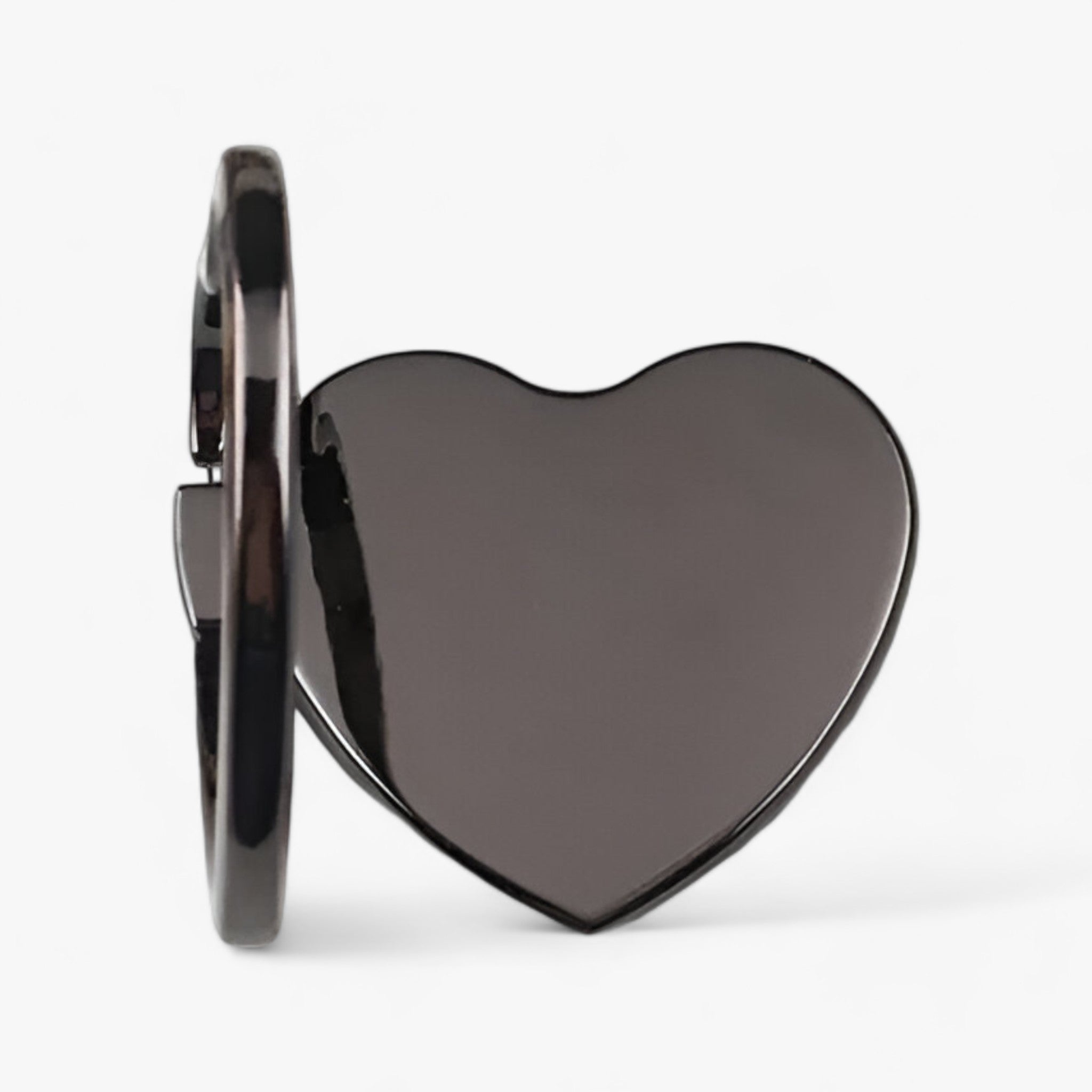 HEARTY | Elegante Fingerhalterung per una presa sicura e stilosa - Nero - gadgets women - Concept Palermo