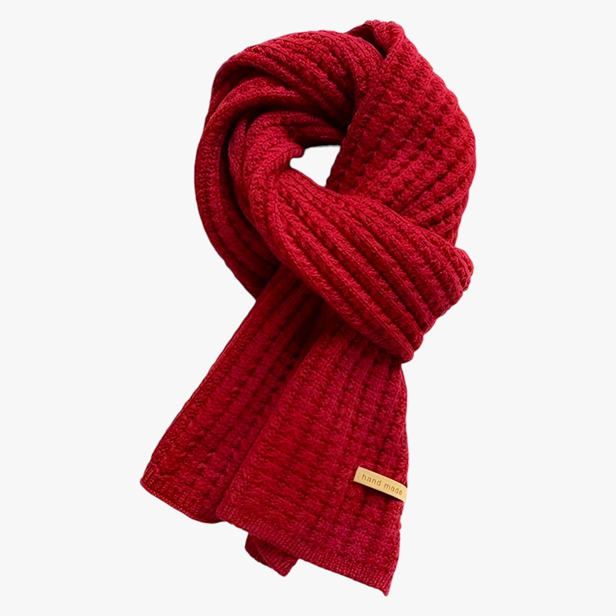 Rylie | Sciarpa termica in maglia per l'inverno - Massima protezione contro il freddo - Vino rosso Taglia unica - - Concept Palermo