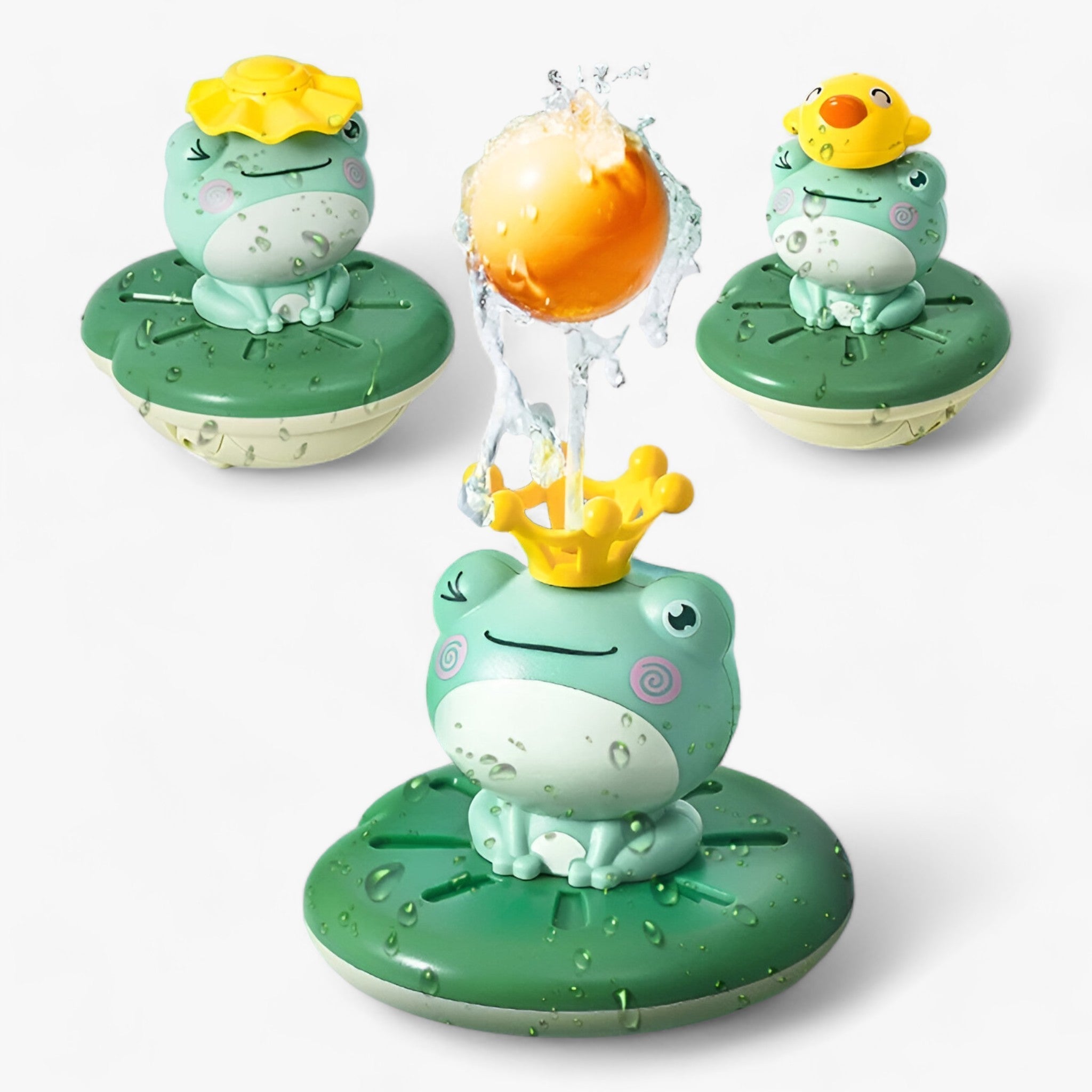 FROGGY | Giocattolo da Bagno Elettrico a Getto d'Acqua - Divertente e Interattivo per Momenti di Piacere Acquatico - - BABIES baby baby unisex - Concept Palermo