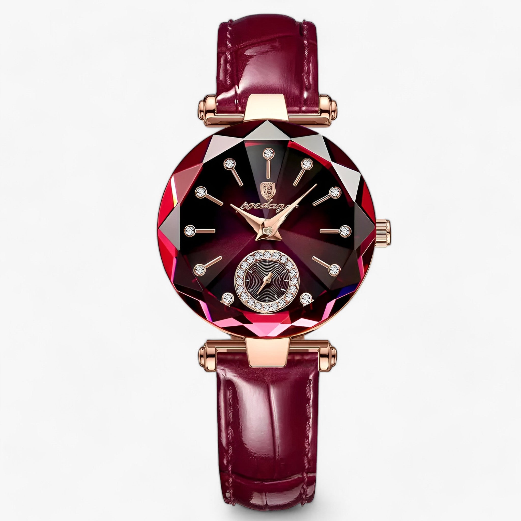 ANNELIESE | Orologio Elegante in Acciaio Inossidabile - Una Combinazione Senza Tempo di Stile e Durabilità - Oro viola L - Smart Watches Smartwatch watch watches - Concept Palermo