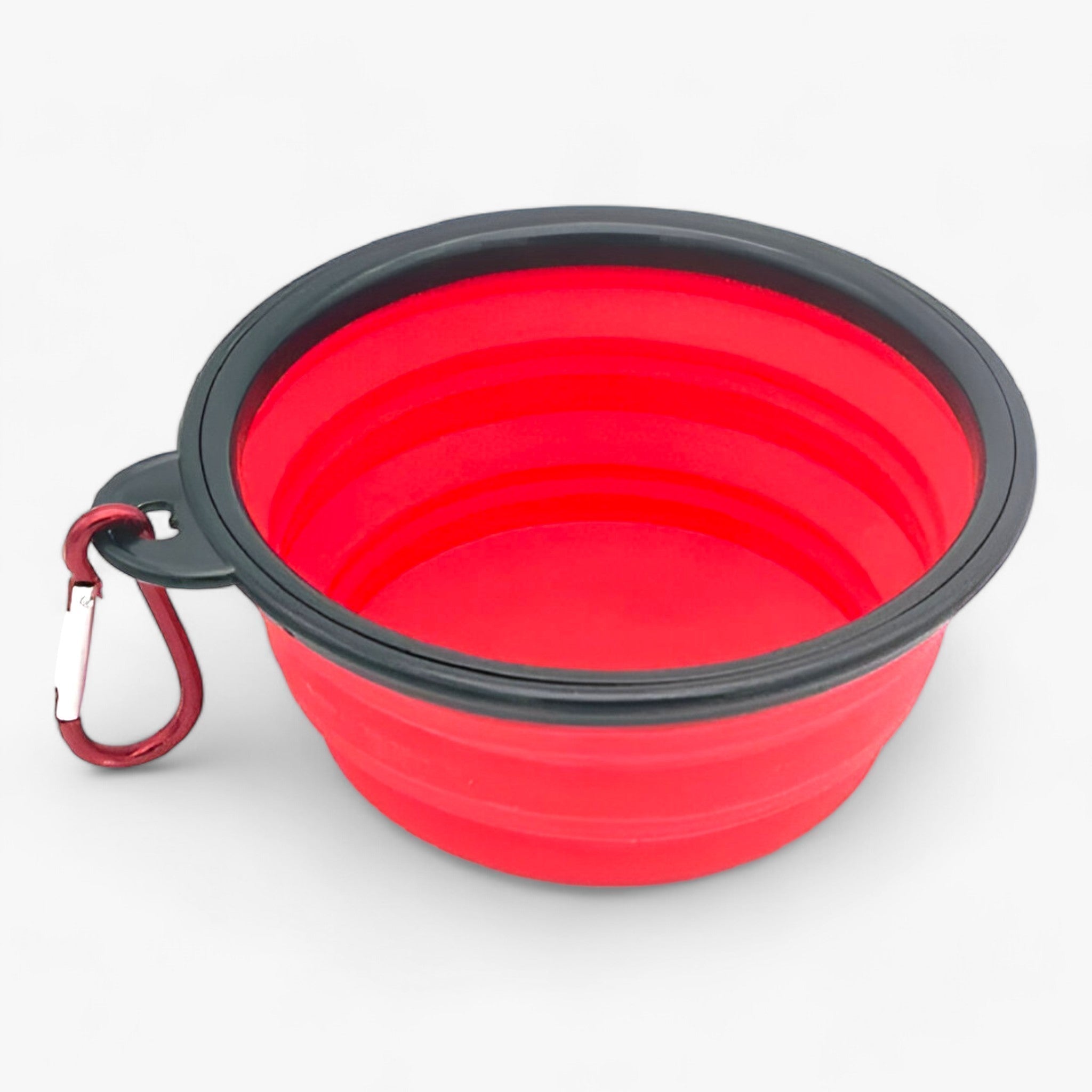 Max | Ciotola pieghevole in silicone per cani - Il pratico distributore 2-in-1 per cibo e acqua! - Rosso - dog feeder PET SUPPLIES - Concept Palermo