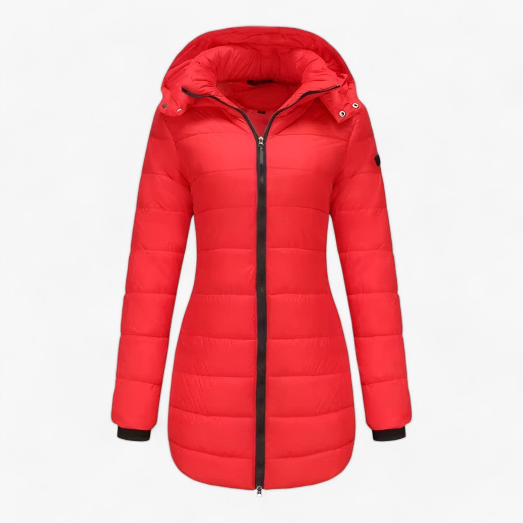 Elena | Parka Lunga con Cappuccio - Calore Estremo per l'Inverno - Rosso - Autumn And Winter winter jacket Winter jacket men Winter jacket women - Concept Palermo