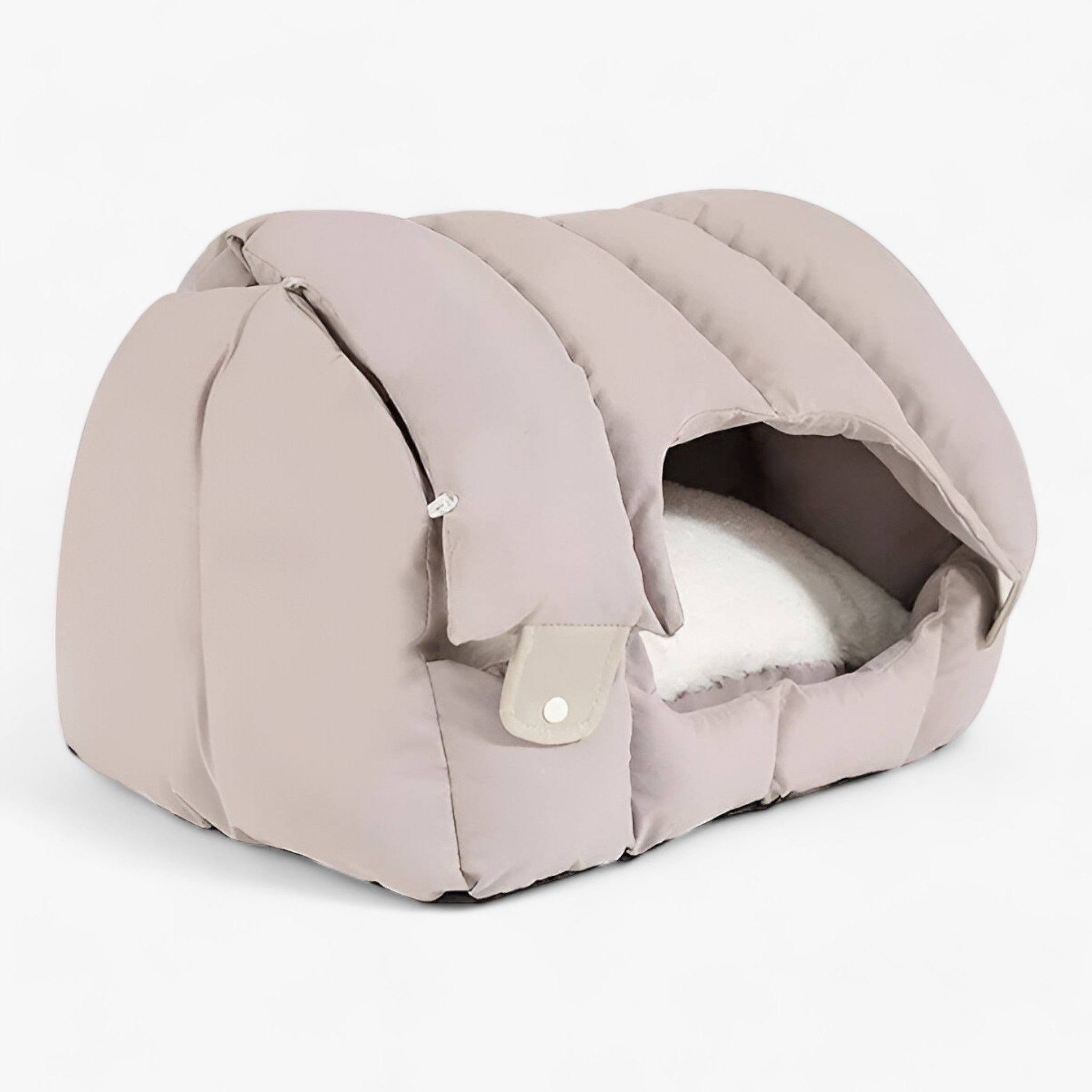 Letto per gatti a forma di arco di DOUILLET - Il rifugio perfetto per il massimo comfort dei vostri amici felini! - Grigio - pet - Concept Palermo