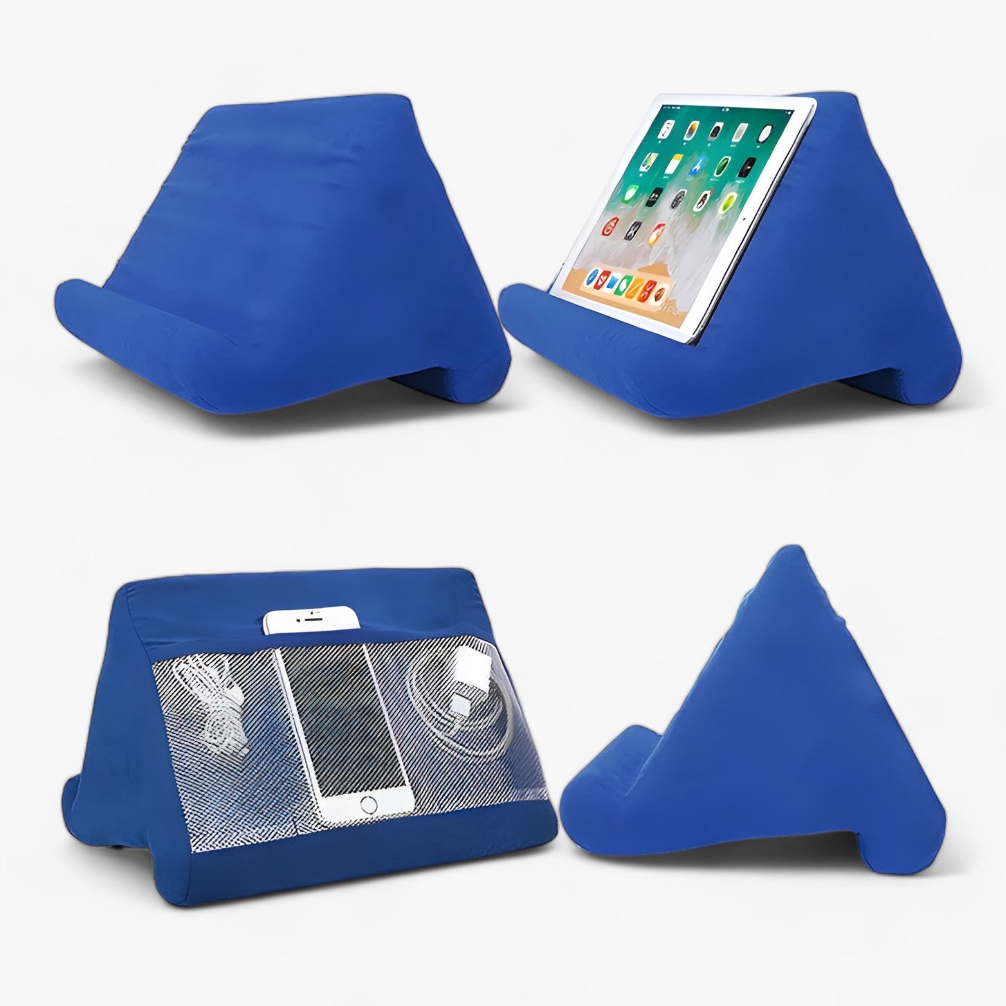 PADREST | Supporto per cuscini – Il compagno perfetto per un utilizzo rilassato dei dispositivi - Blu - gadgets phone holder - Concept Palermo