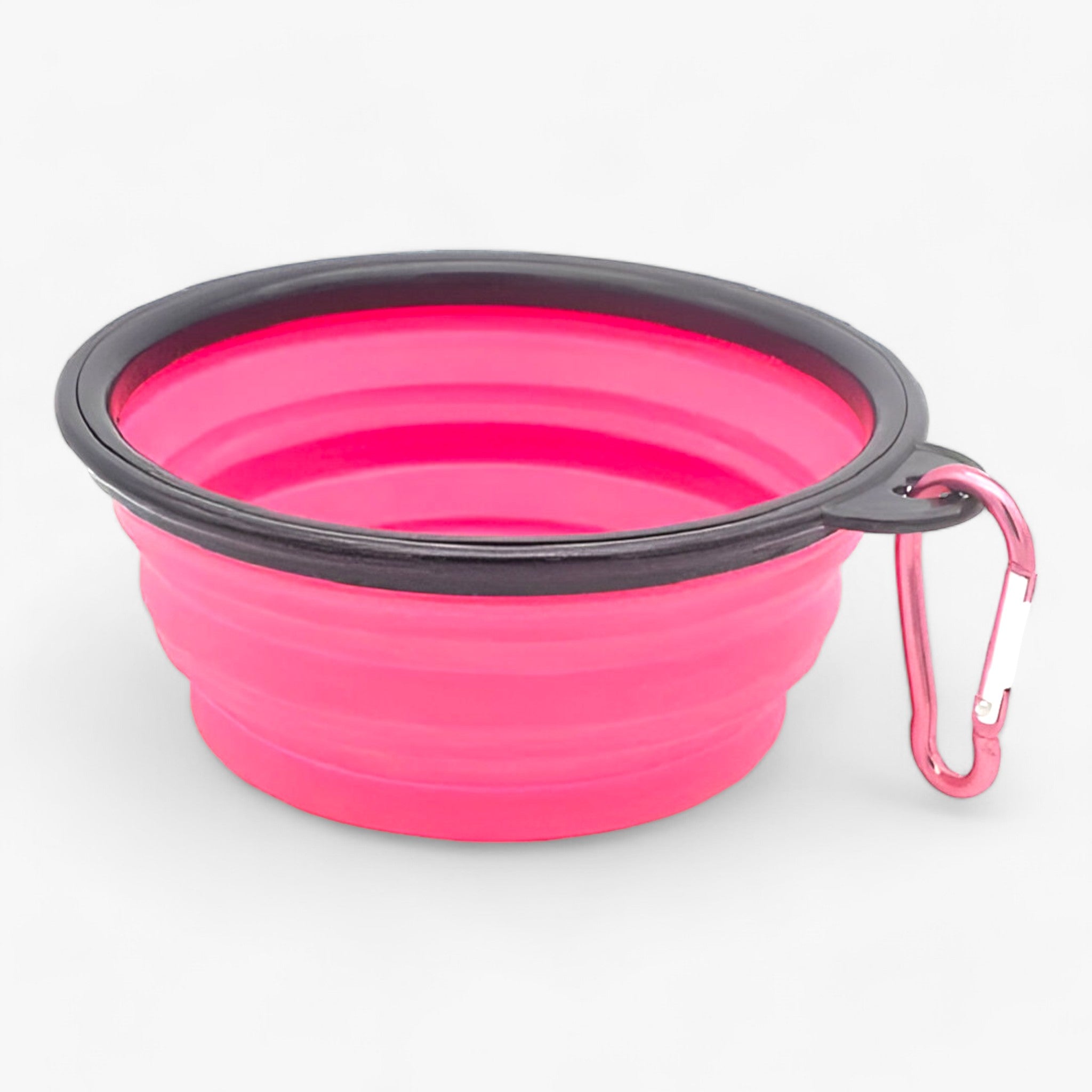 Max | Ciotola pieghevole in silicone per cani - Il pratico distributore 2-in-1 per cibo e acqua! - Rosa - dog feeder PET SUPPLIES - Concept Palermo