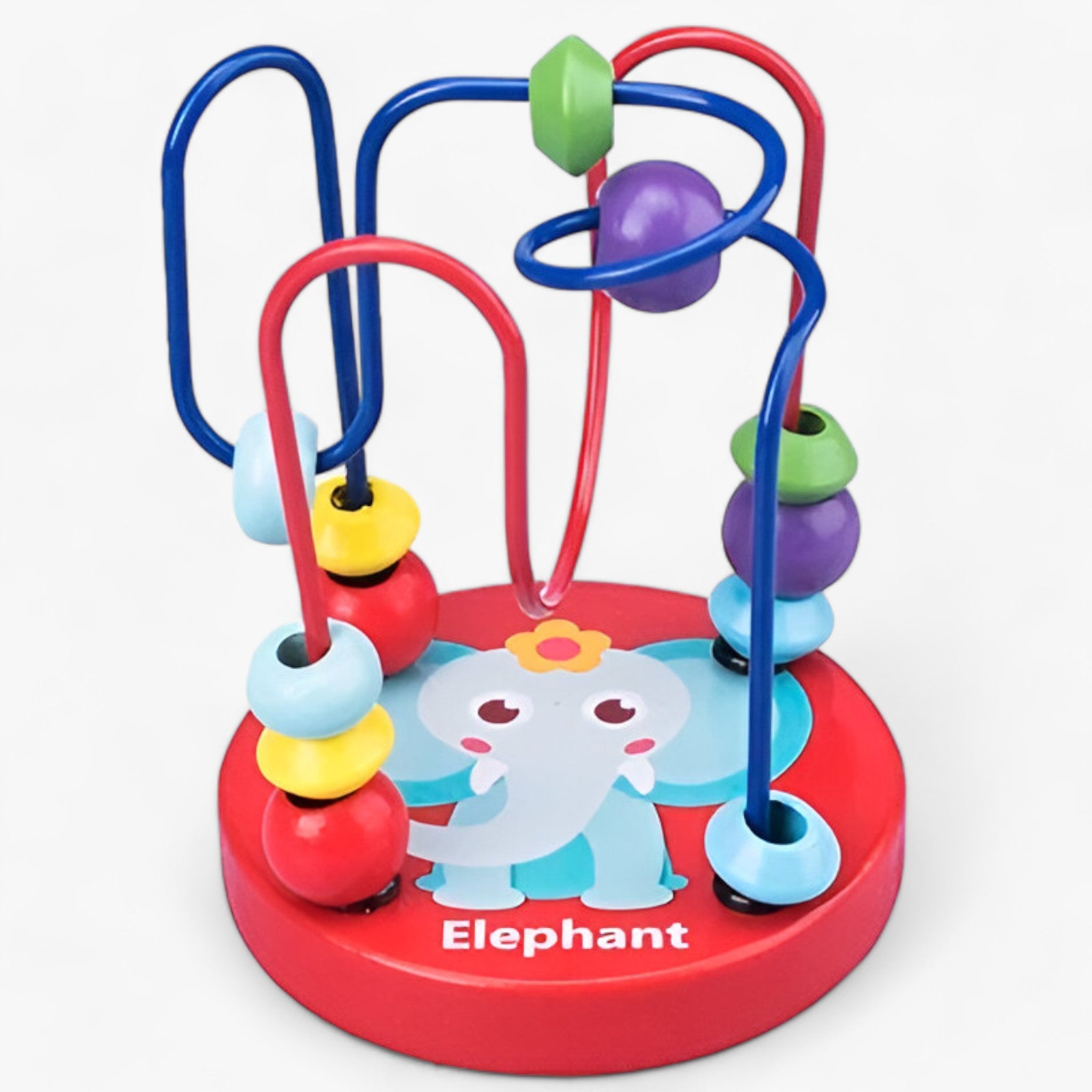 Scopri il Mini Labirinto Montessori in Legno - Un Giocattolo Educativo e Divertente per Sviluppare la Mente dei Tuoi Bambini! - Elefante - BABIES baby baby unisex - Concept Palermo