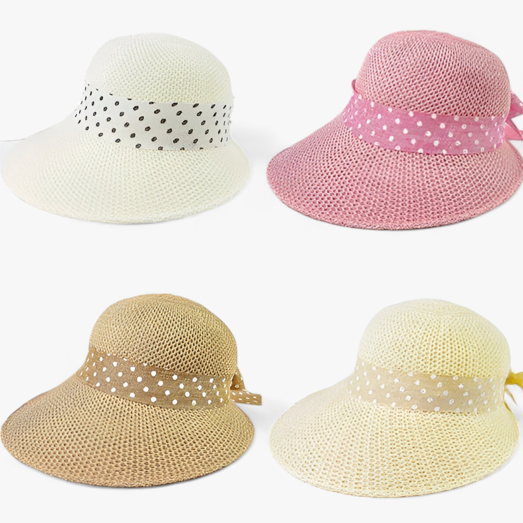 BELLE | Cappello da sole a tesa larga - Elegante protezione UV - - ADULT CASUAL Solid Spring and Summer Sun Hats Sun Protection WOMEN - Concept Palermo