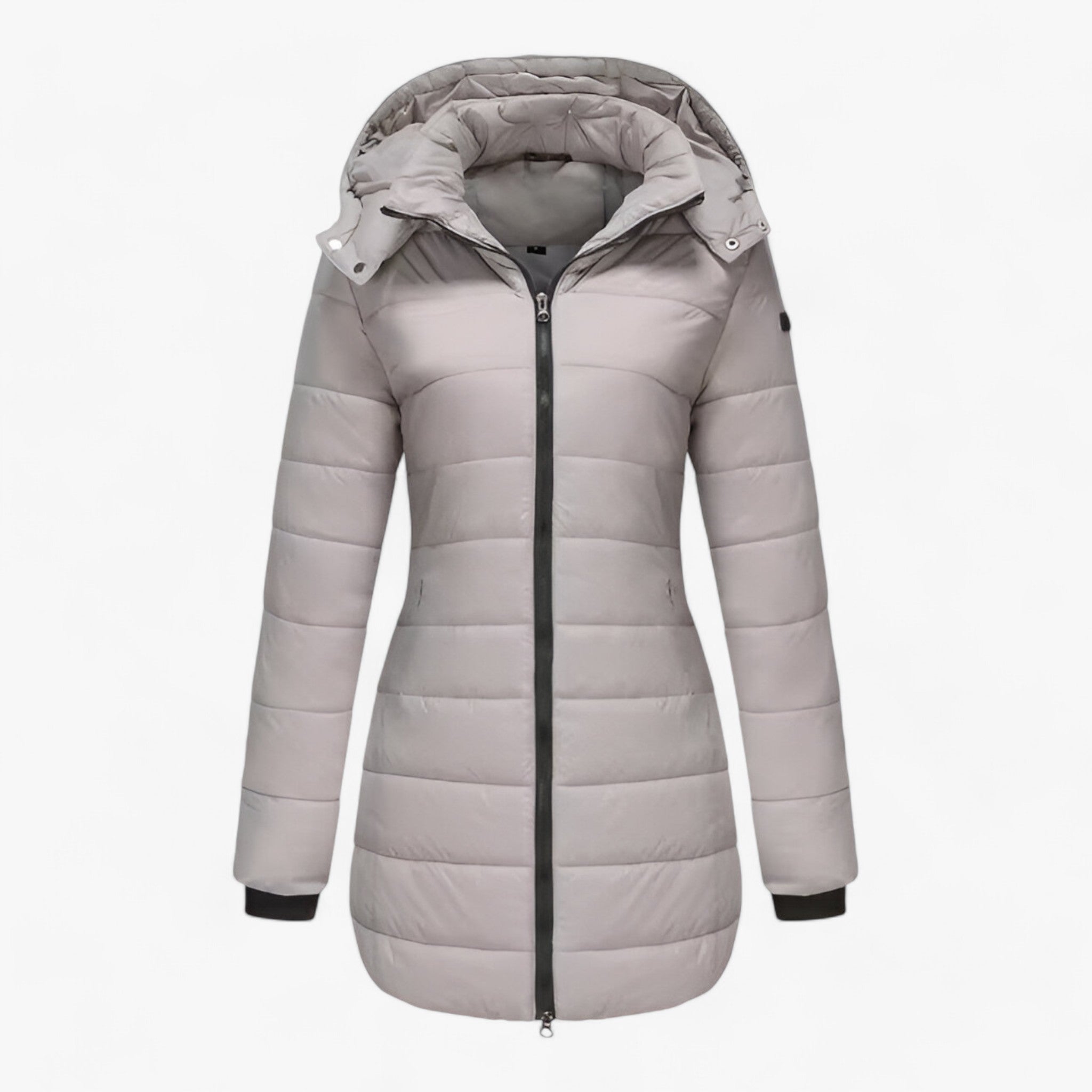 Elena | Parka Lunga con Cappuccio - Calore Estremo per l'Inverno - Grigio scuro - Autumn And Winter winter jacket Winter jacket men Winter jacket women - Concept Palermo