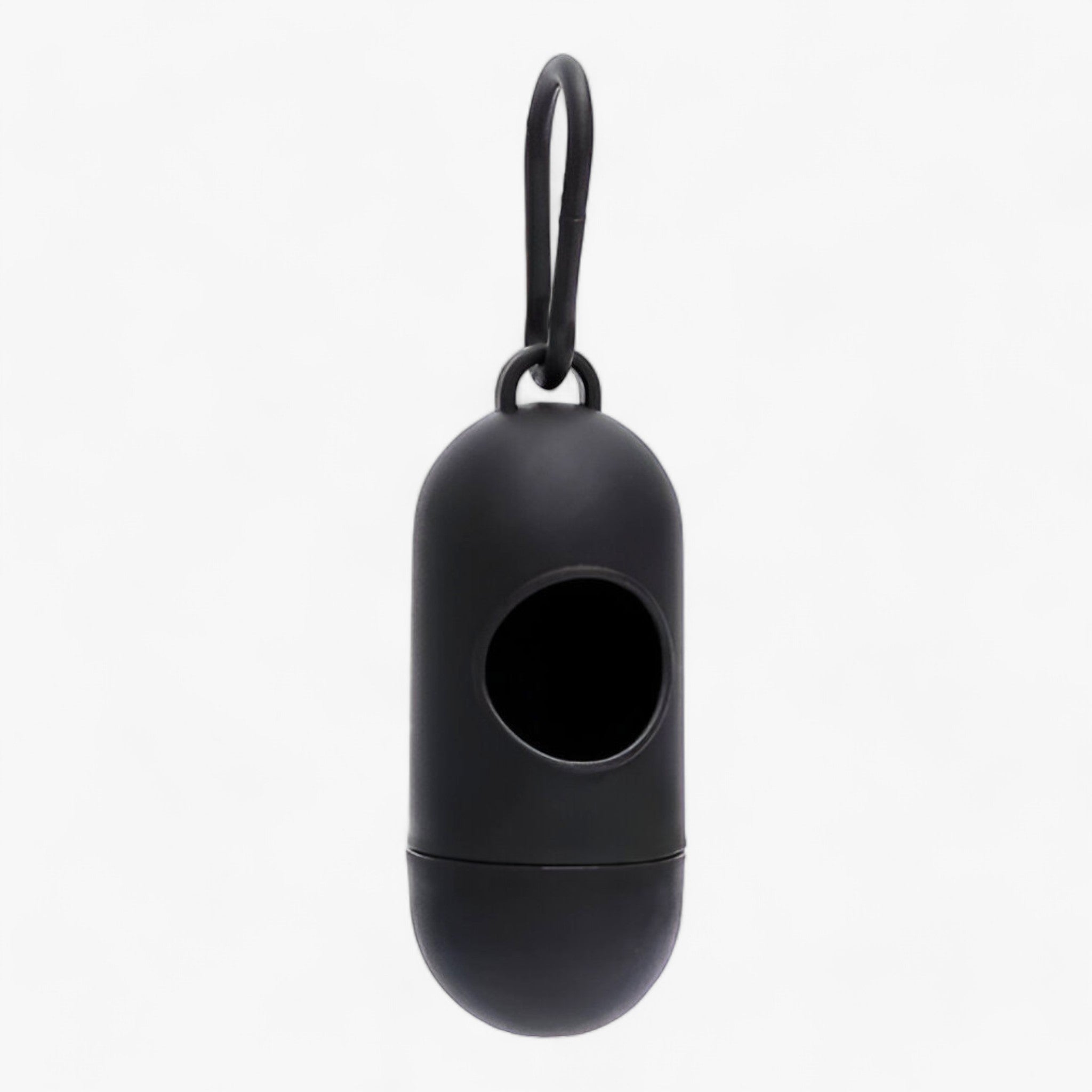 Sam | Distributore portatile di sacchetti per escrementi di cane - Soluzione ideale per lo smaltimento senza sforzo dei rifiuti del tuo animale domestico - Nero Spalline senza borsa - DOG POOP BAG DISPENCER TRASH SACK CASE DOG SUPPLIES - Concept Palermo