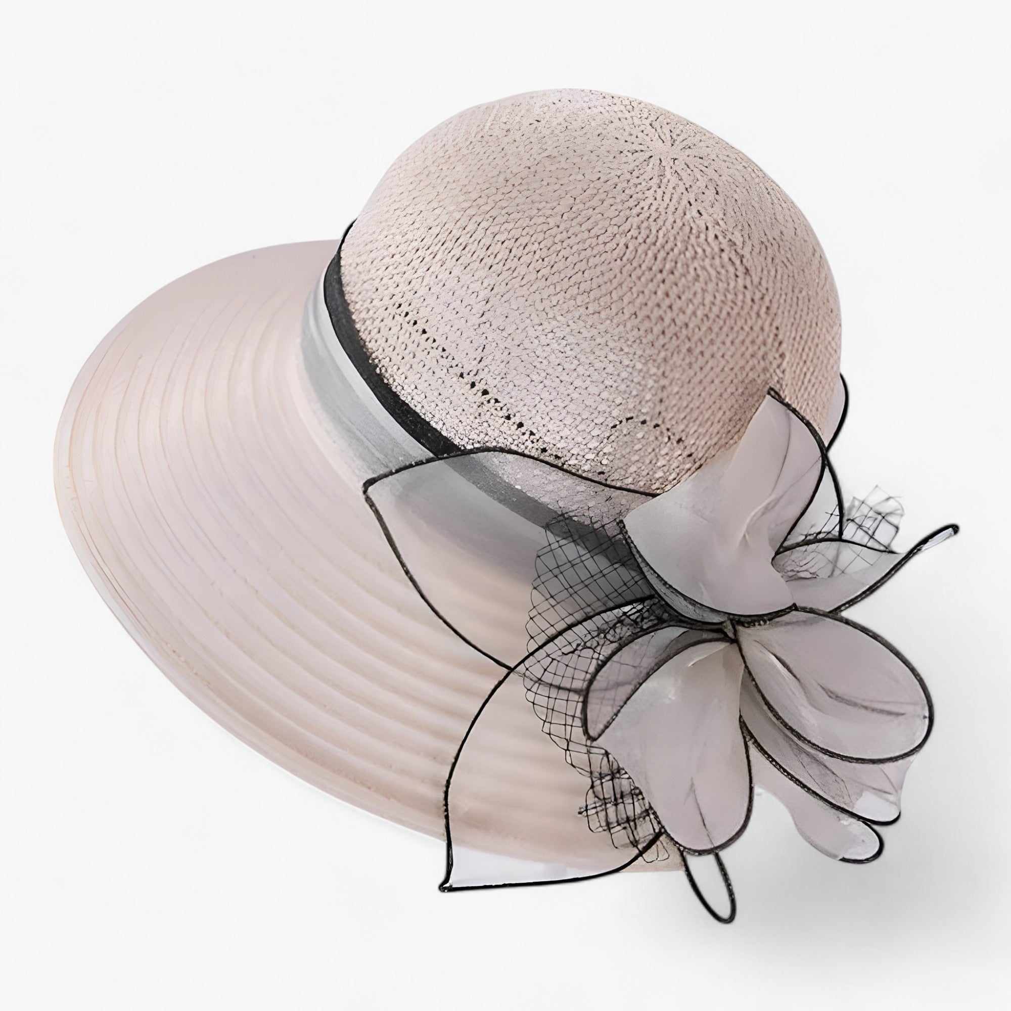 LUNA | Elegante cappello da donna - Tesa larga per la protezione solare - Cachi - Beach Casual Hat Polyester Sun Hats WOMEN womens fashion womens hat - Concept Palermo