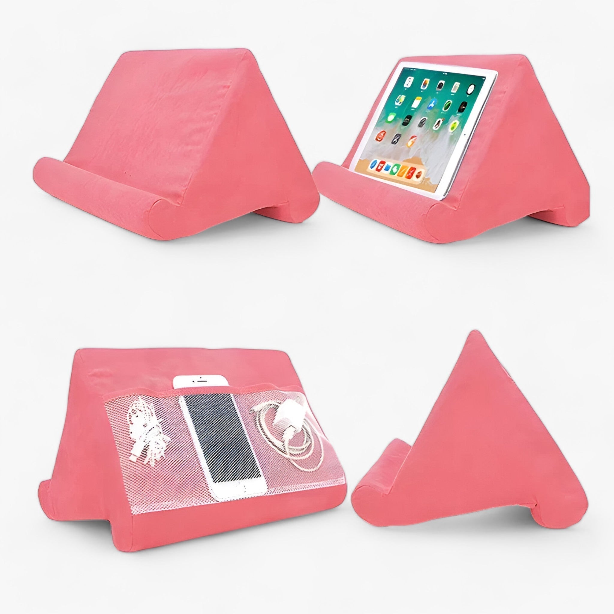 PADREST | Supporto per cuscini – Il compagno perfetto per un utilizzo rilassato dei dispositivi - Rosa - gadgets phone holder - Concept Palermo