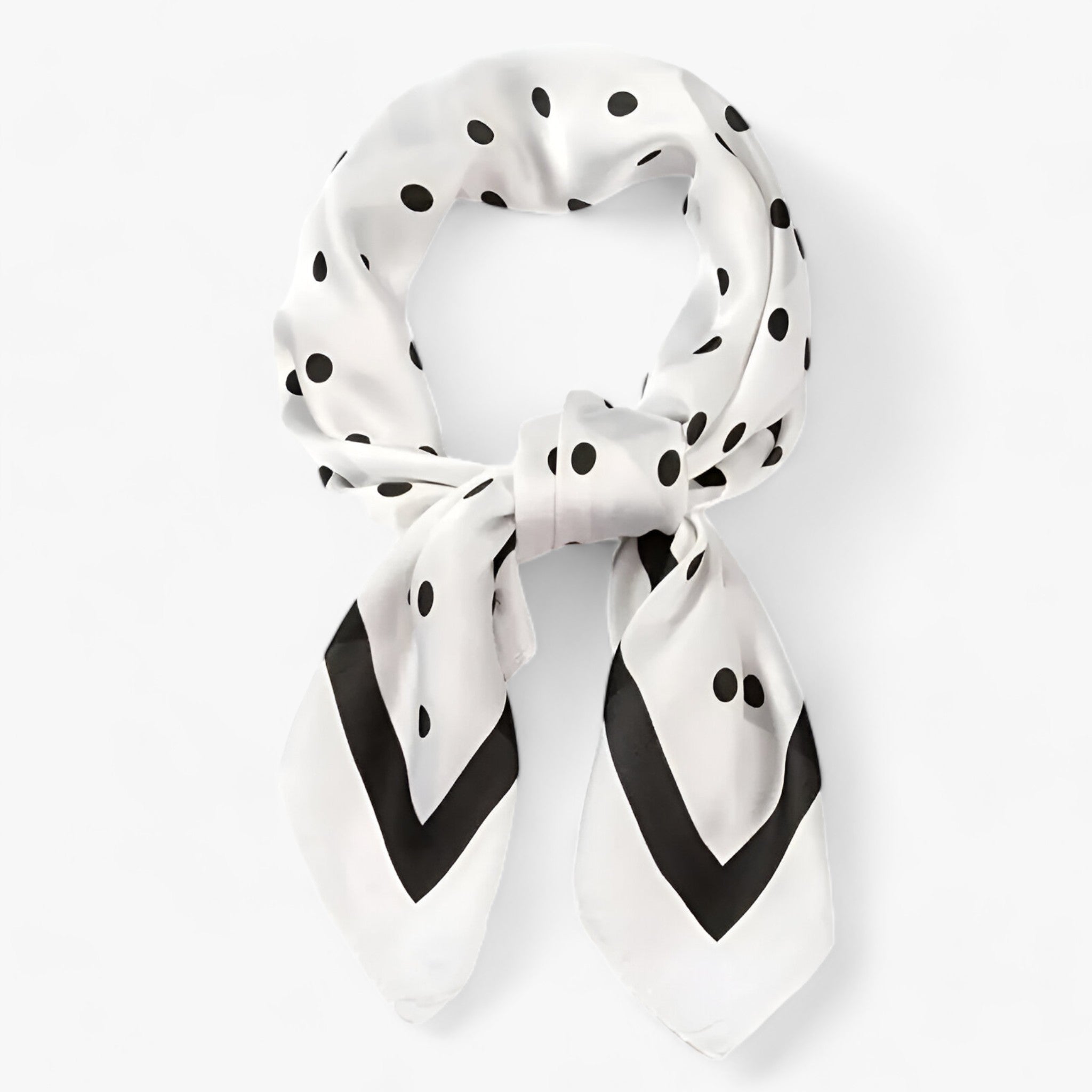Foulard di seta - Per stile e versatilità - Nero - Scarf Accessories WOMEN - Concept Palermo