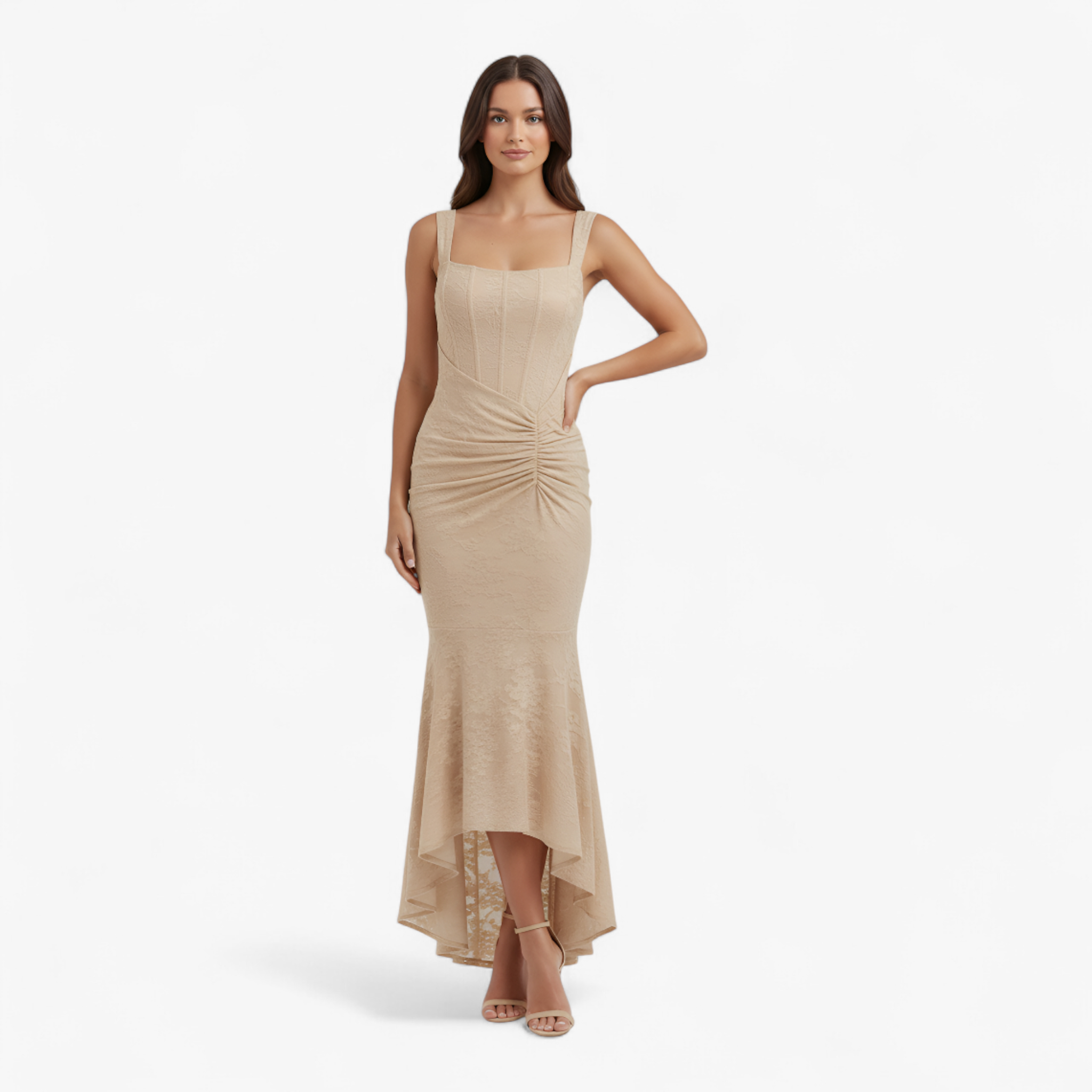 Chiara | Abito Elegante Donna - - abiti per matrimoni abito elegante donna abito occasioni speciali abito raffinato abito senza maniche abito sofisticato cena elegante moda femminile vestibilità ottimale vestito formale - Concept Palermo