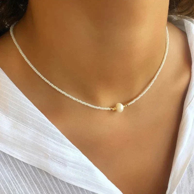 Pocket Pearl™ - Collana con perle naturali 1+1 GRATIS - - necklace NECKLACES Necklaces for Women woman - Concept Palermo