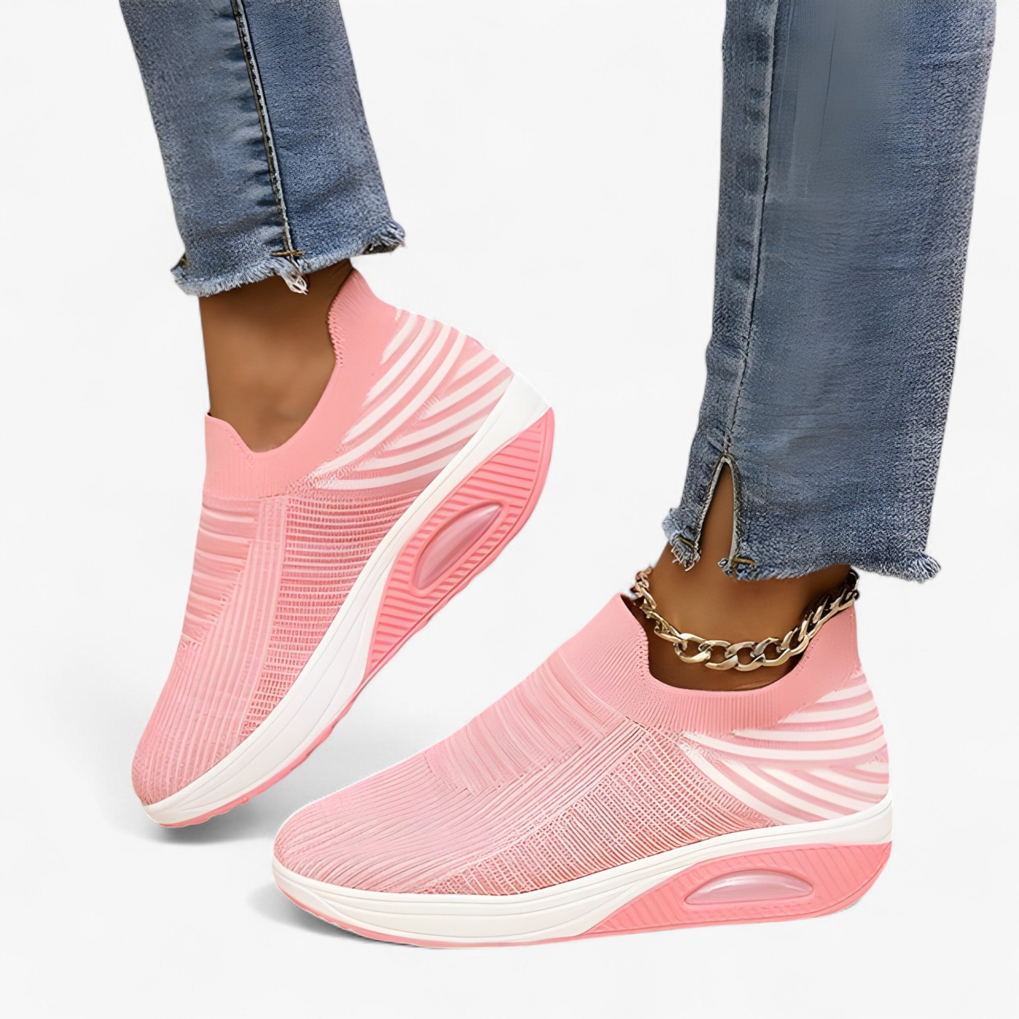 Natasha | Sneakers slip-on - Rosa chiaro - Boots & Shoes shoes shoes for women shoes woman Shoes women summer shoes woman shoes summer 2025 womens shoes - Concept Palermo