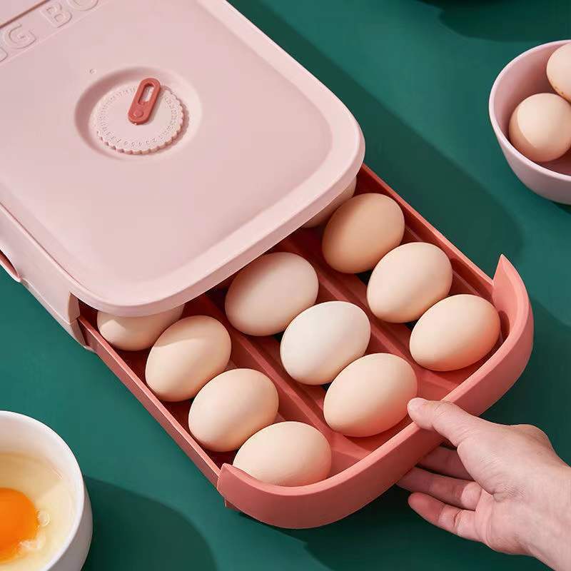 Organizer automatico per uova rotonde™ (1+1 GRATIS) - - egg organizer egg shelves - Concept Palermo