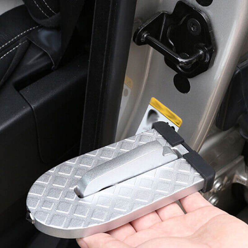 RoofStep | La soluzione per accedere senza sforzo al tetto dell'auto - - Auto Gear Door Step Best Seller Car Roof Step Easy Access to Roof Emergency Glass Car Breaker Foldable Car Roof Rack Step Foldable Car Step Hammer Hook Pedal Main Product Portable Ladder Alternative Roof Access Roof Supports sale Vehicle Accessory - Concept Palermo