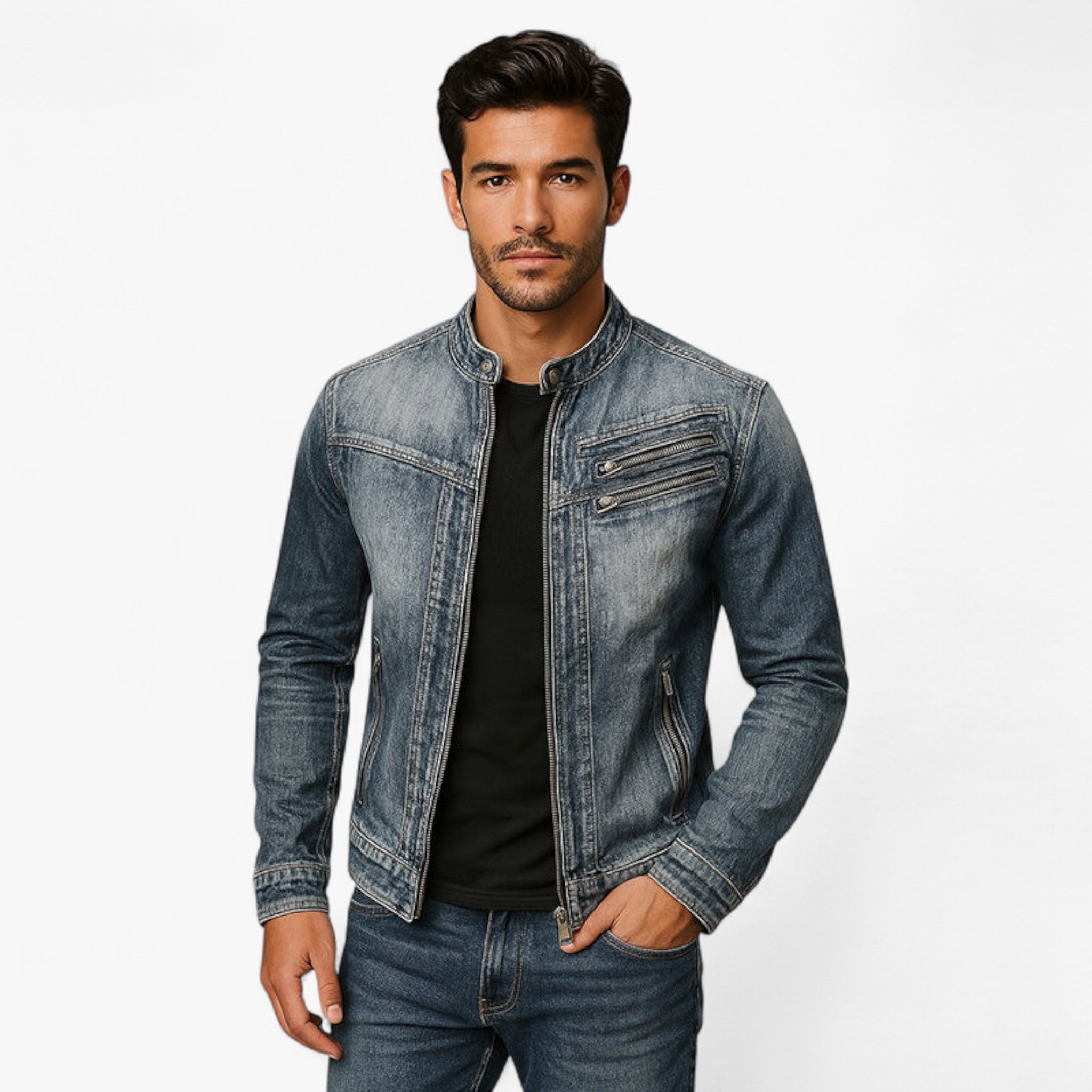 Eddie | Giacca di Jeans Vintage - - MEN PR1351 - Concept Palermo